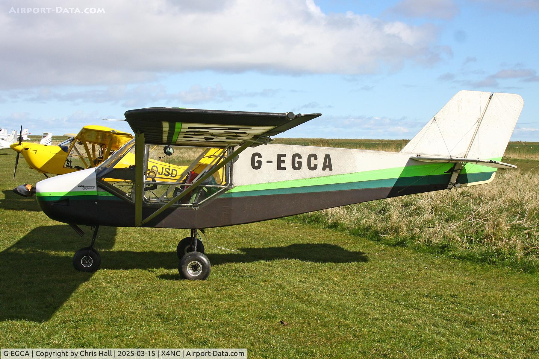 G-EGCA, 2014 Rans S-6ES Coyote II C/N LAA 204-15193, North Coates Spring microlight fly in