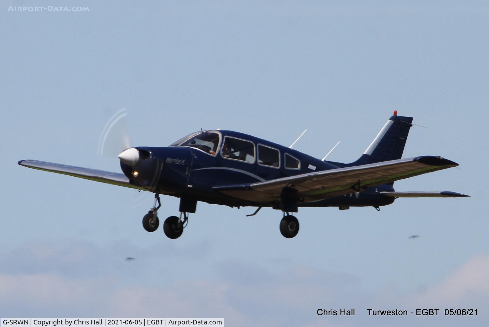 G-SRWN, 1981 Piper PA-28-161 Cherokee Warrior II C/N 28-8116284, Turweston
