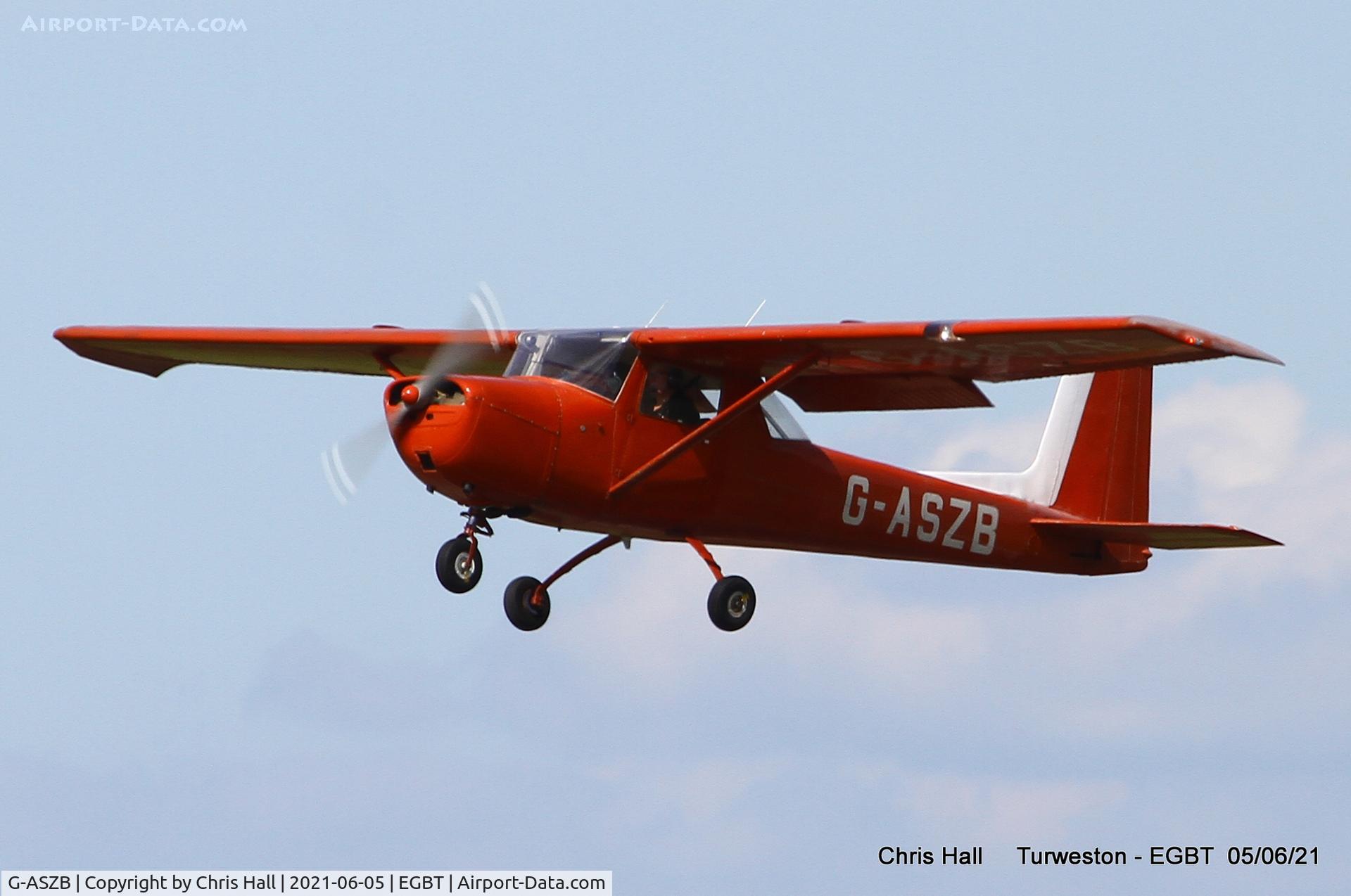 G-ASZB, 1965 Cessna 150E C/N 150-61113, Turweston