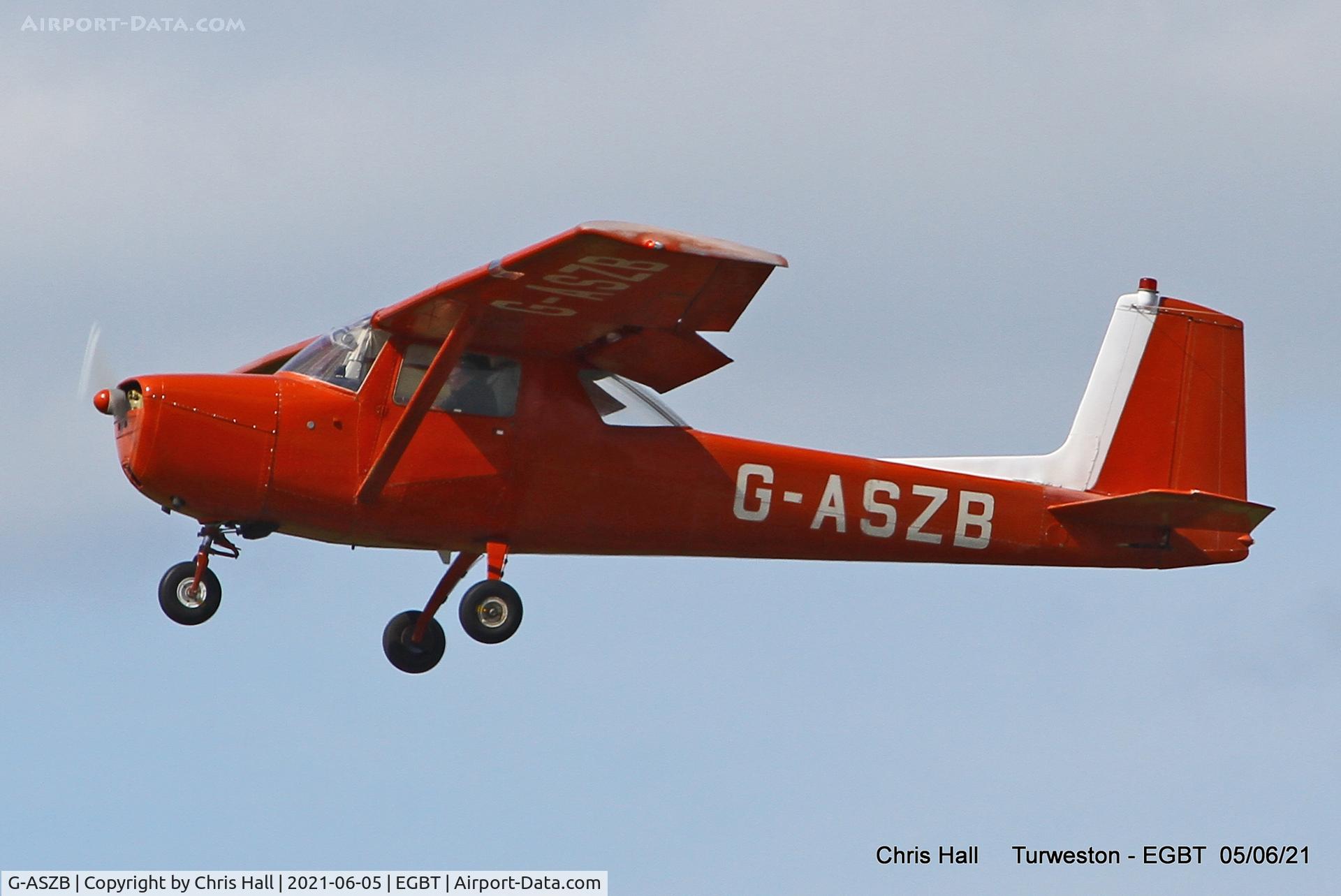 G-ASZB, 1965 Cessna 150E C/N 150-61113, Turweston