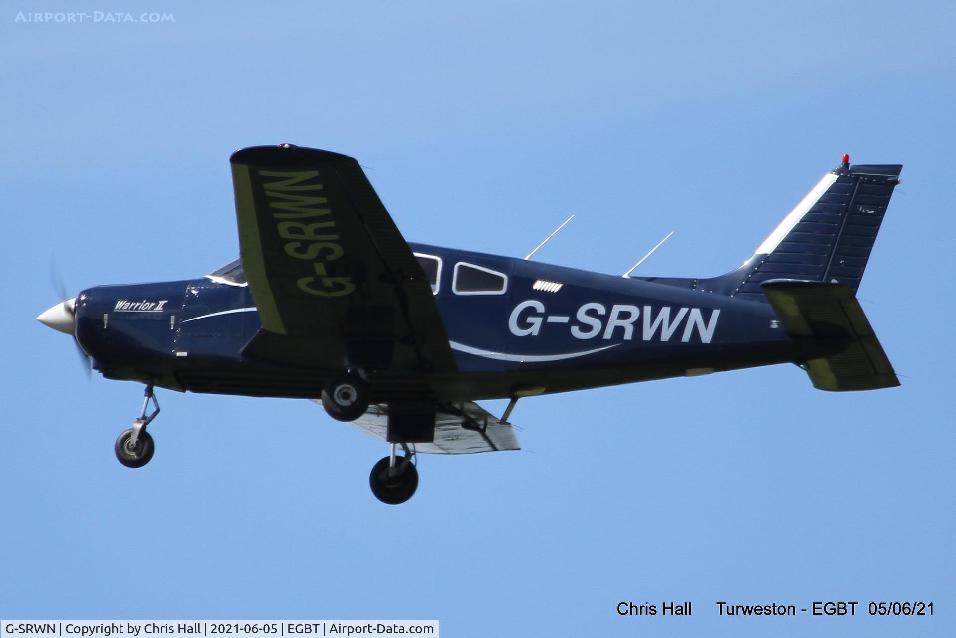 G-SRWN, 1981 Piper PA-28-161 Cherokee Warrior II C/N 28-8116284, Turweston
