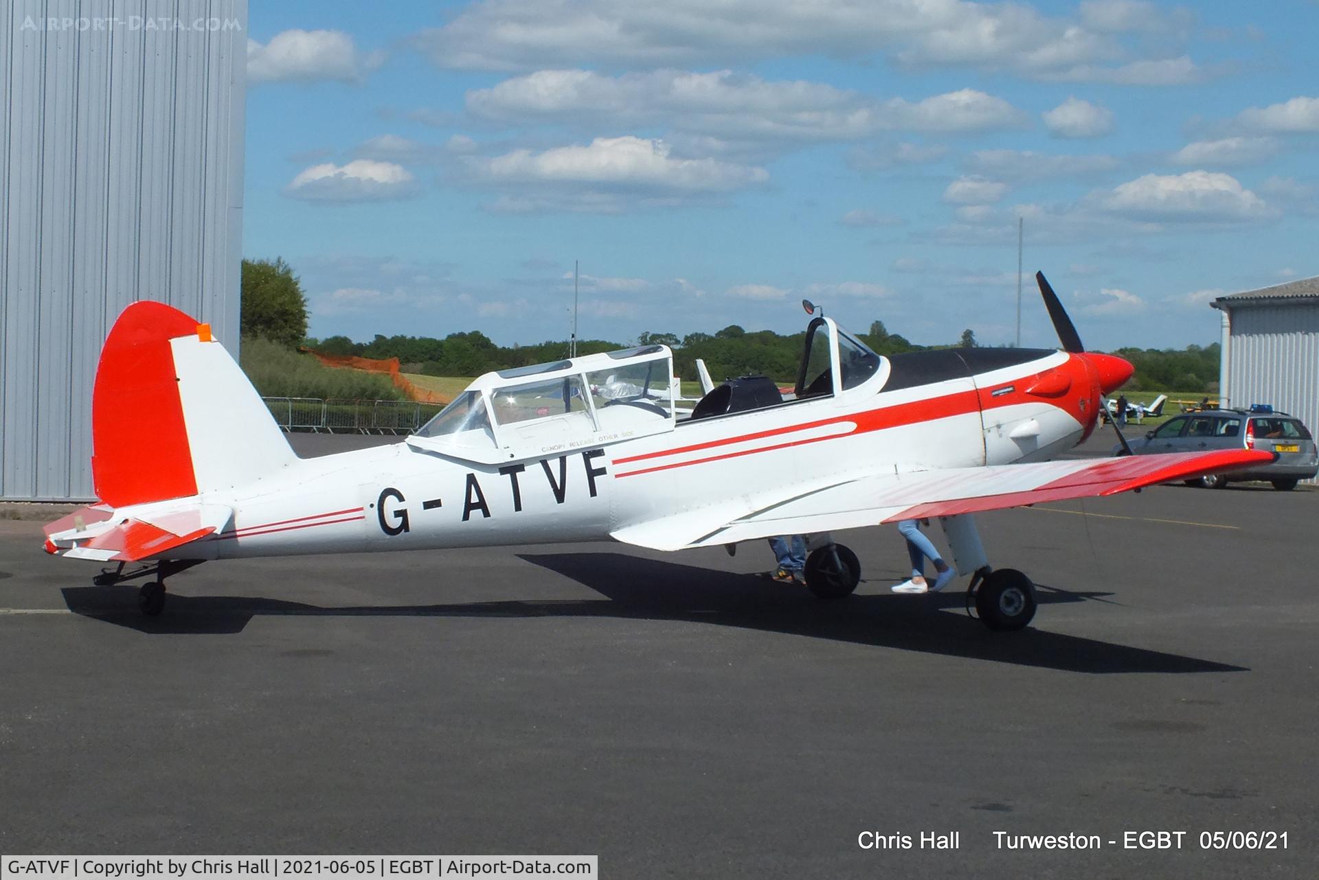 G-ATVF, 1966 De Havilland DHC-1 Chipmunk 22 C/N C1/0265, Turweston