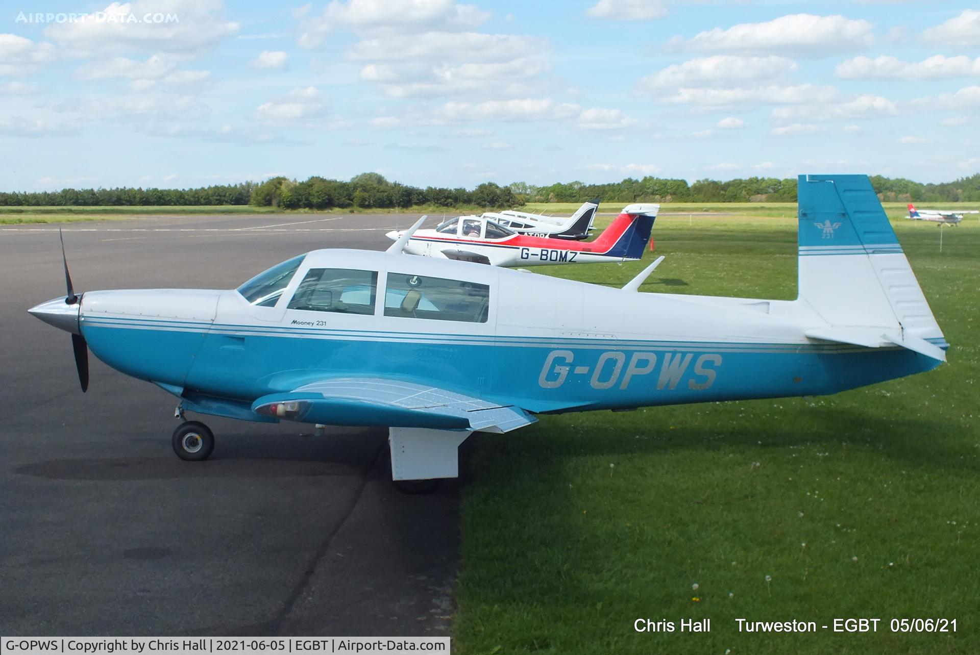 G-OPWS, 1982 Mooney M20K C/N 25-0663, Turweston