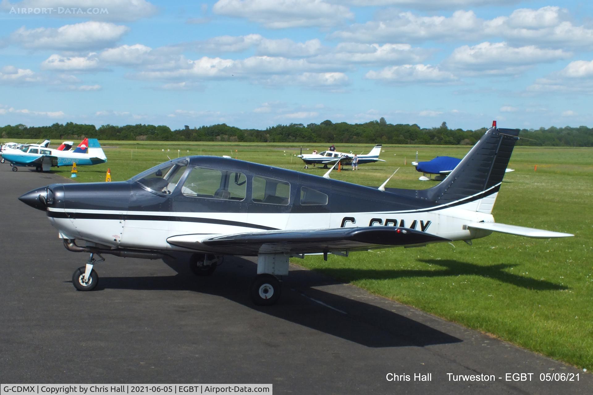 G-CDMX, 1979 Piper PA-28-161 Cherokee Warrior II C/N 28-7916006, Turweston