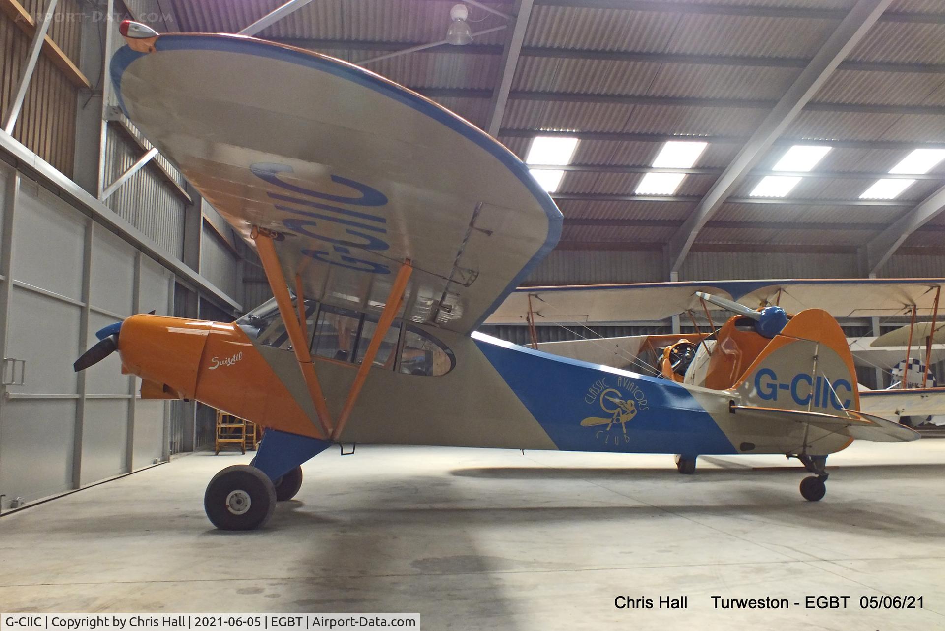 G-CIIC, 1957 Piper PA-18-150 Super Cub C/N 18-5356, Turweston