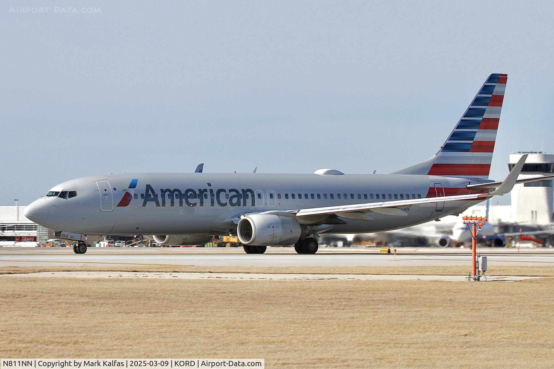 N811NN, 2009 Boeing 737-823 C/N 31079, B738 AMERICAN AIRLINES BOEING 737-823 N811NN AA1941 ORD-PHL