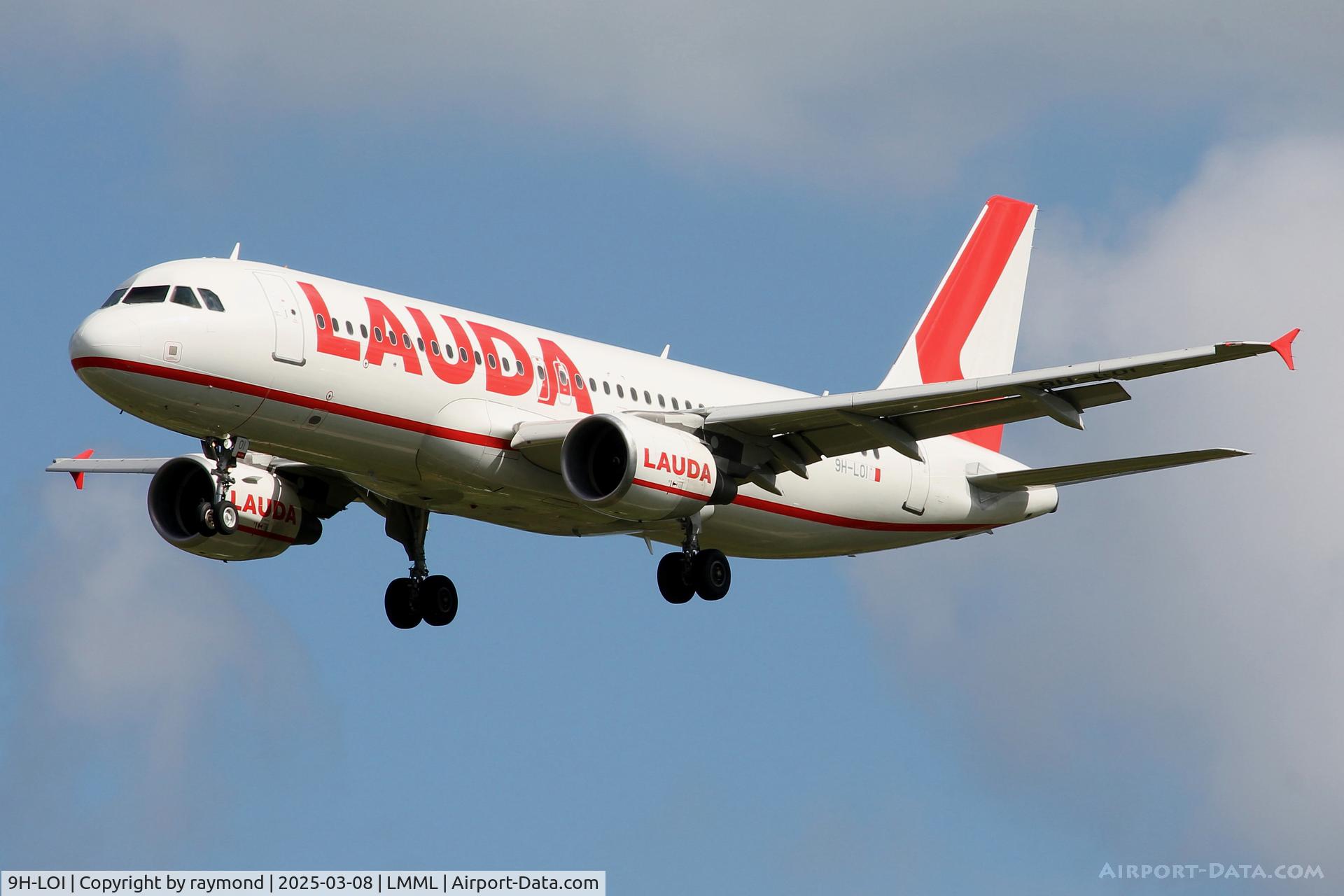 9H-LOI, 2006 Airbus A320-214 C/N 2994, A320 9H-LOI Lauda Europe