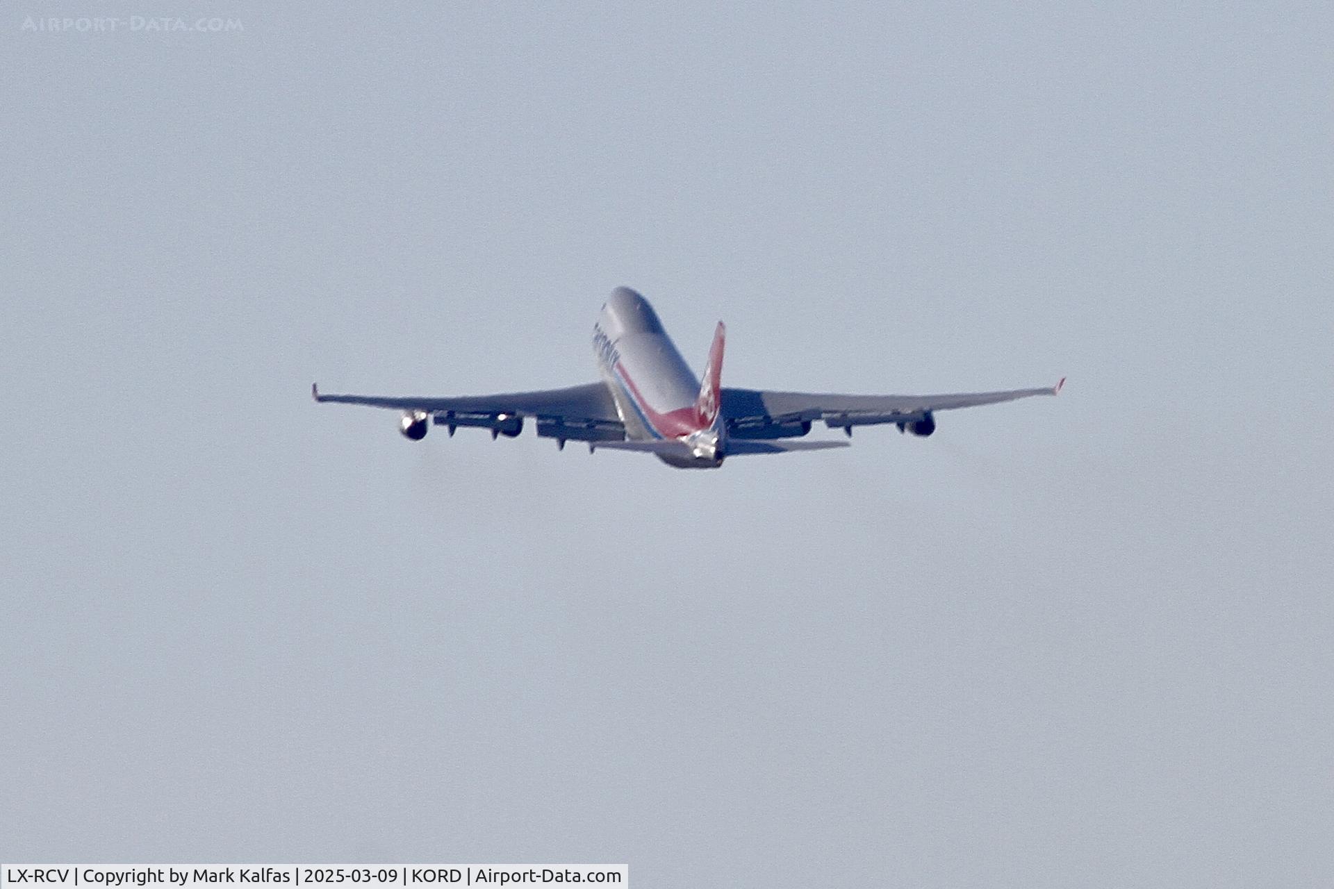 LX-RCV, 1999 Boeing 747-4R7F C/N 30400, B744 CARGOLUX BOEING 747-4R7F LX-RCV CLX6611 ORD-LUX