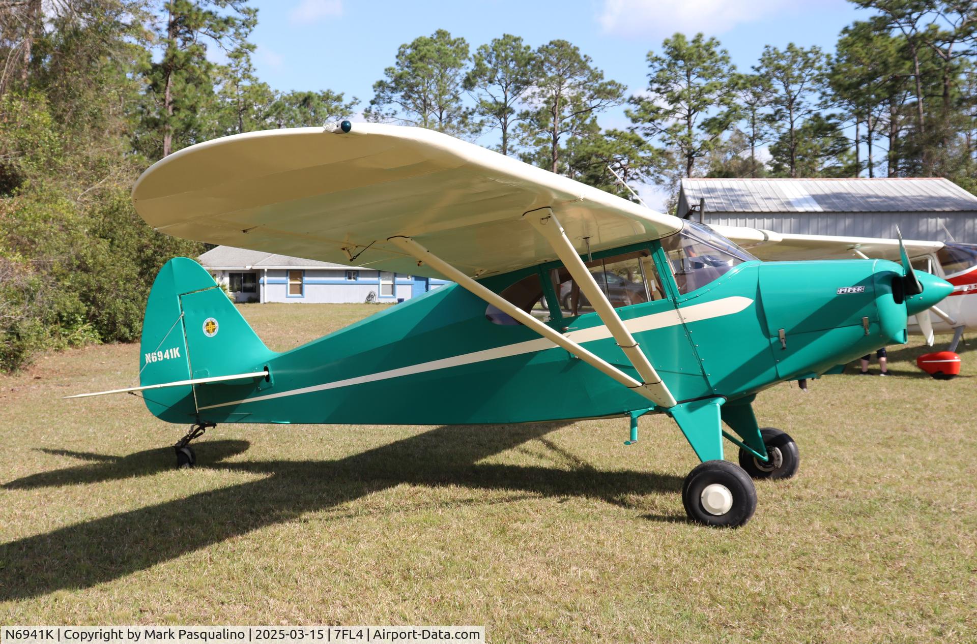 N6941K, 1950 Piper PA-20 Pacer C/N 20-45, Piper PA-20
