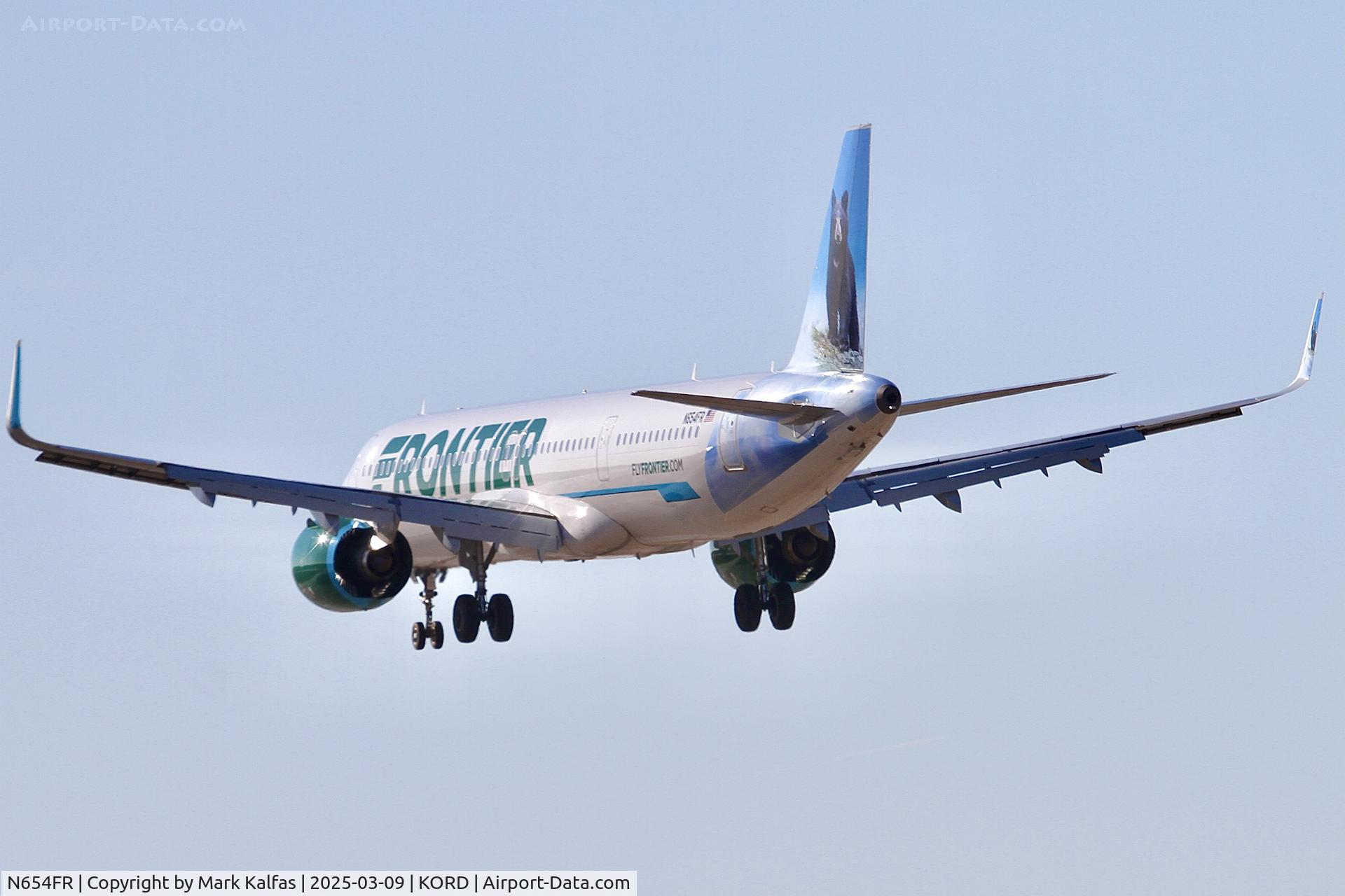 N654FR, 2024 Airbus 321-271NX C/N 12174, A21N FRONTIER AIRLINES AiIRBUS A321neo N654FR 
