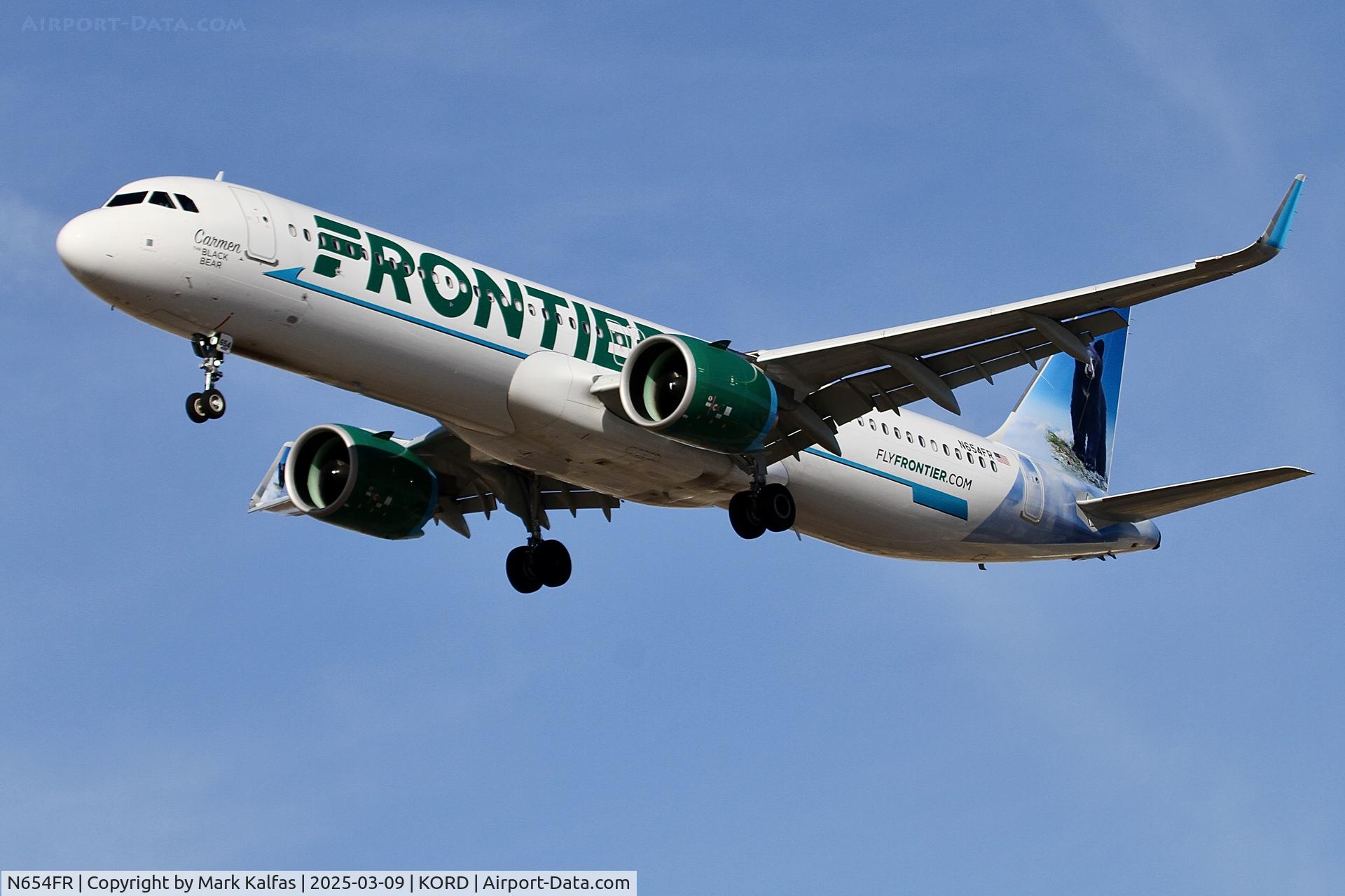 N654FR, 2024 Airbus 321-271NX C/N 12174, A21N FRONTIER AIRLINES AiIRBUS A321neo N654FR 