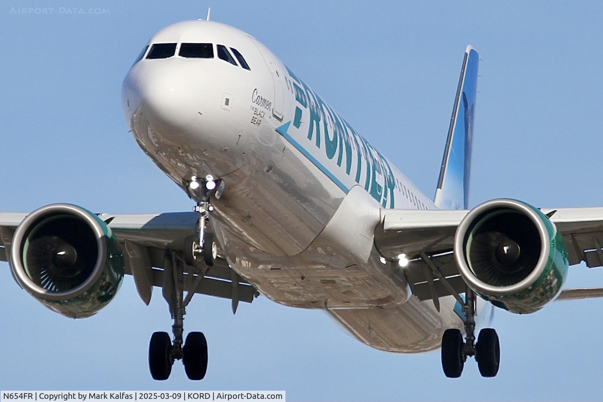 N654FR, 2024 Airbus 321-271NX C/N 12174, A21N FRONTIER AIRLINES AiIRBUS A321neo N654FR 