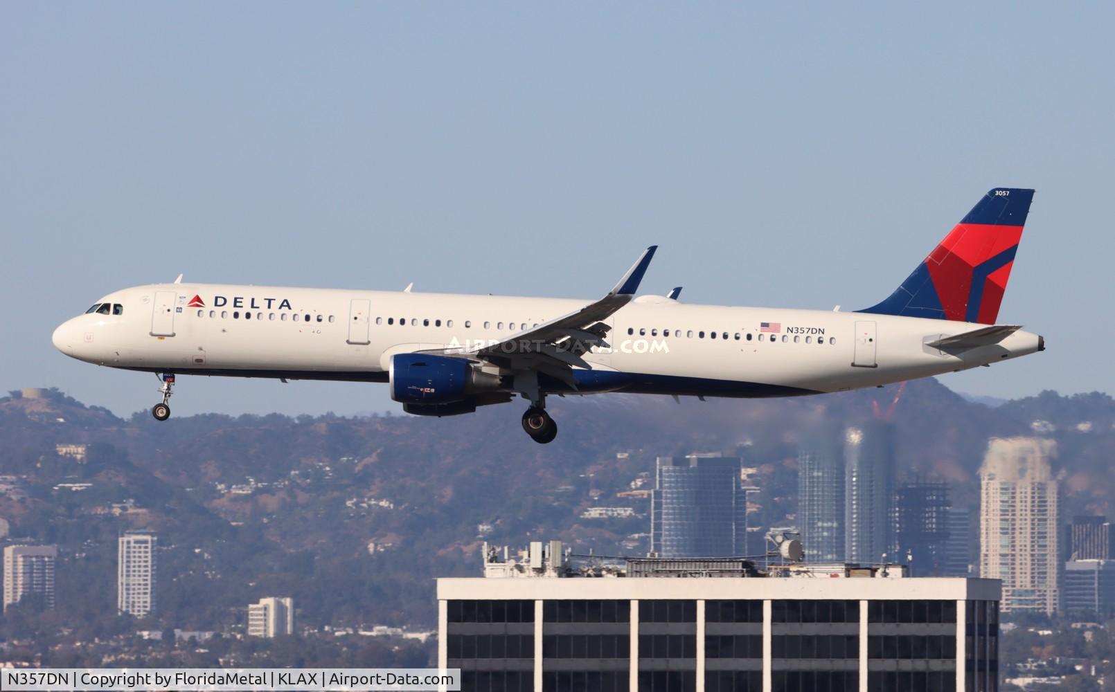 N357DN, 2018 Airbus A321-211 C/N 8339, DAL A321 zx dtw-lax