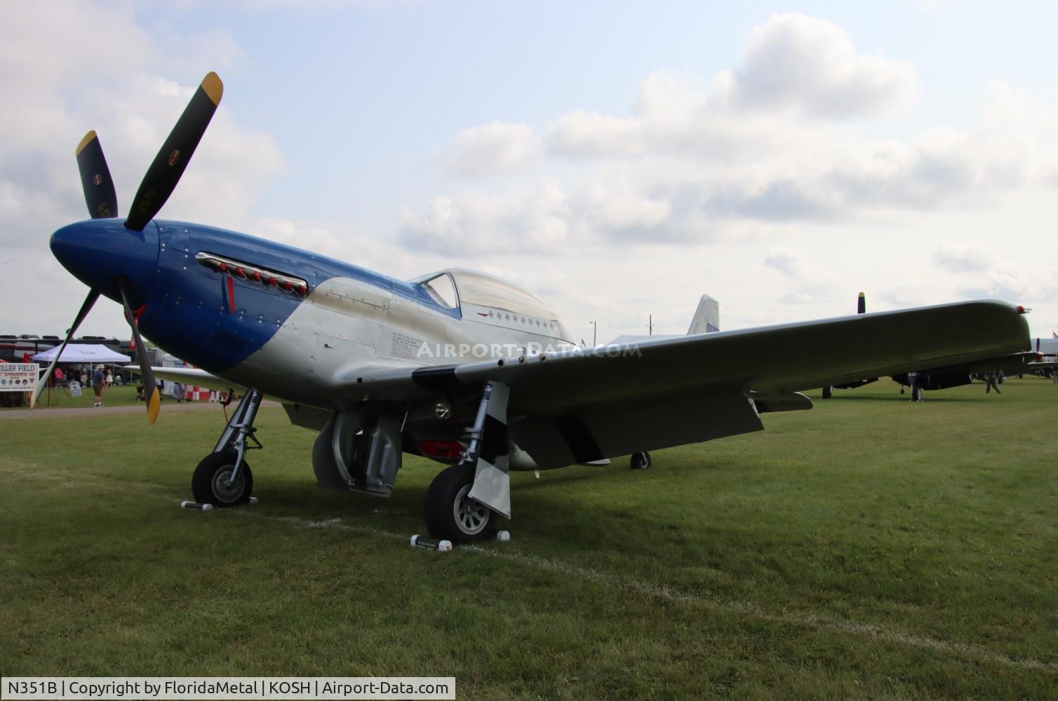 N351B, 1944 North American P-51D C/N 122-39601, P-51D 
