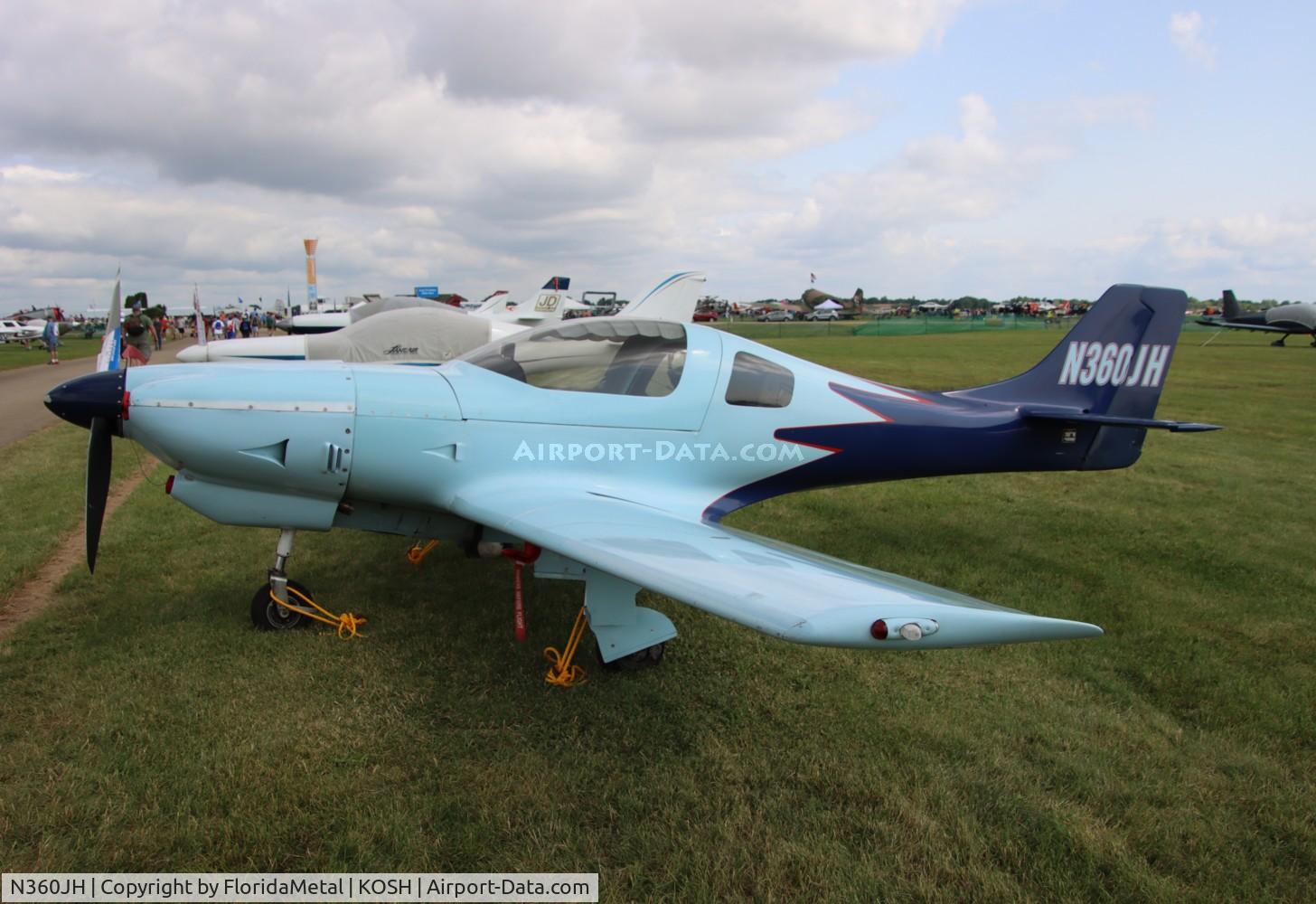 N360JH, 1992 Lancair 360 C/N 580, Lancair 360 zx 