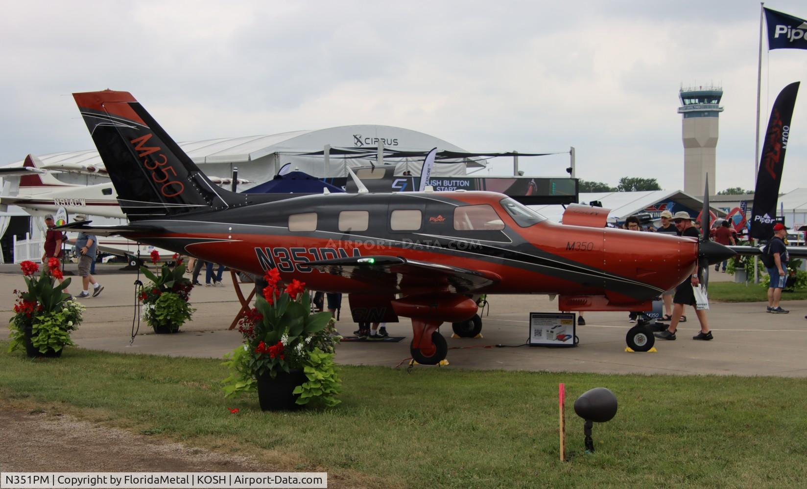 N351PM, 2024 Piper PA-46-350P M350 Malibu Mirage C/N 4636840, M350 zx 