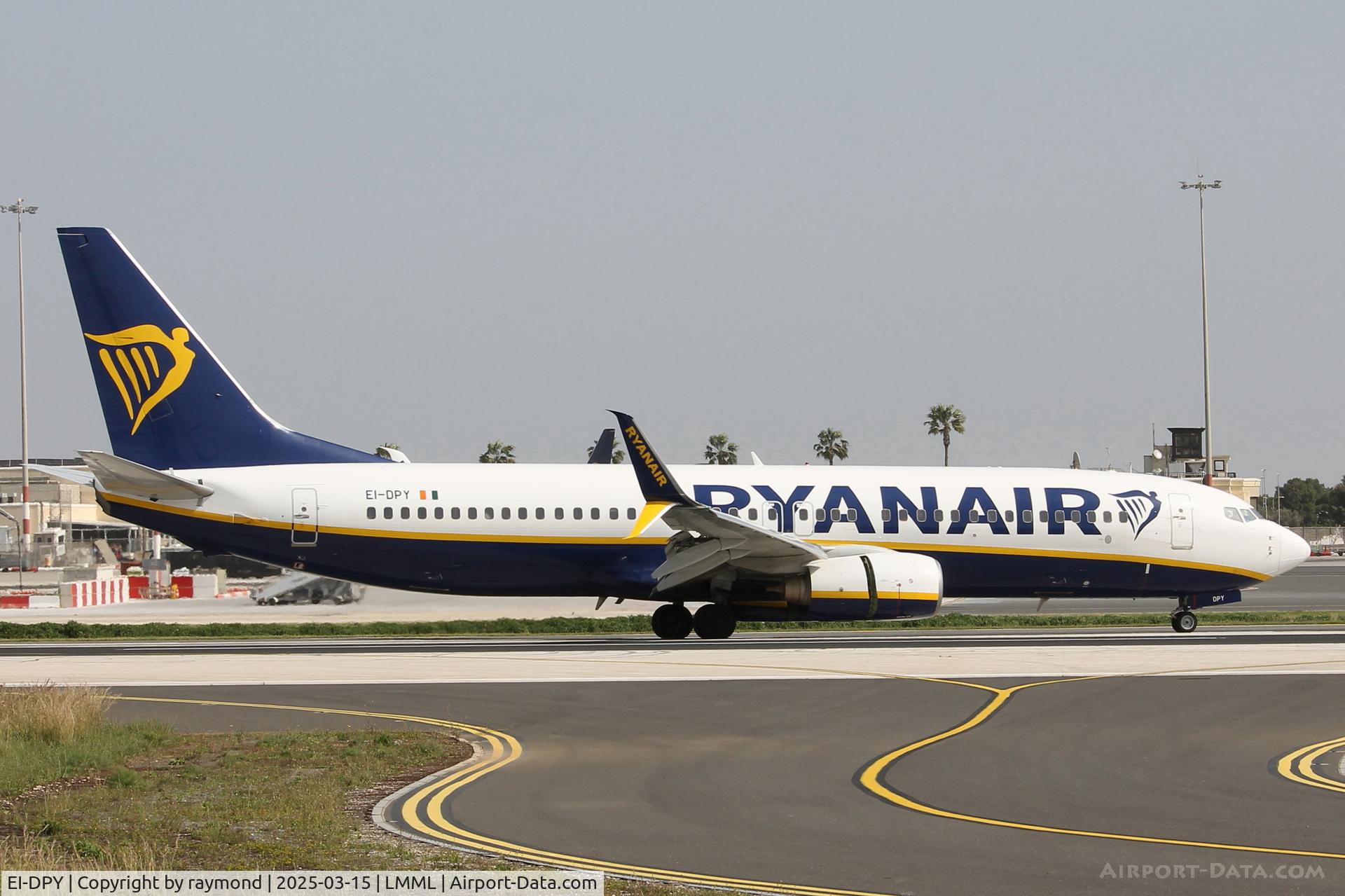 EI-DPY, 2007 Boeing 737-8AS C/N 33615, B737-800 EI-DPY Ryanair