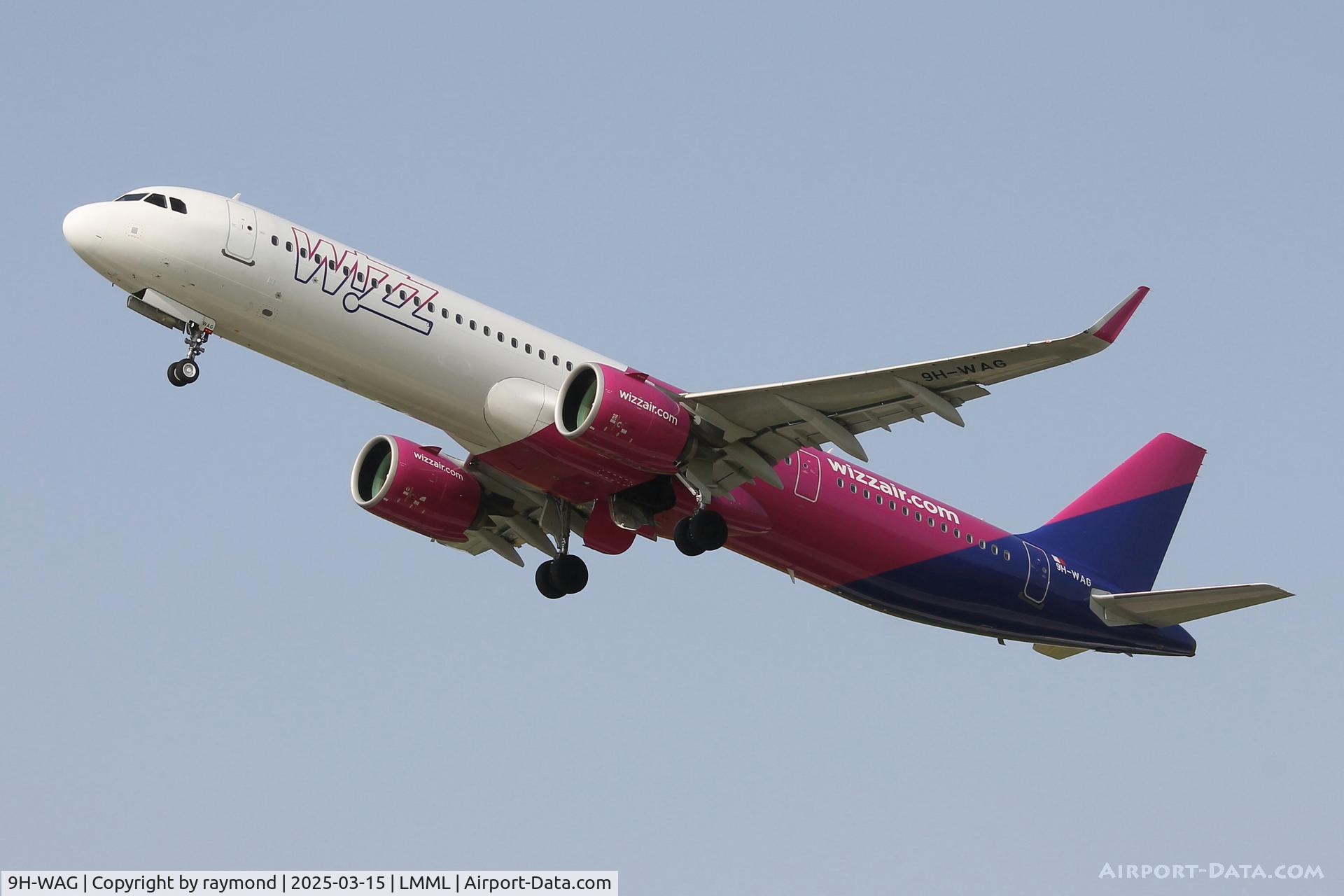 9H-WAG, 2021 Airbus A321-271NX C/N 10526, A321Neo 9H-WAG Wizzair Malta.