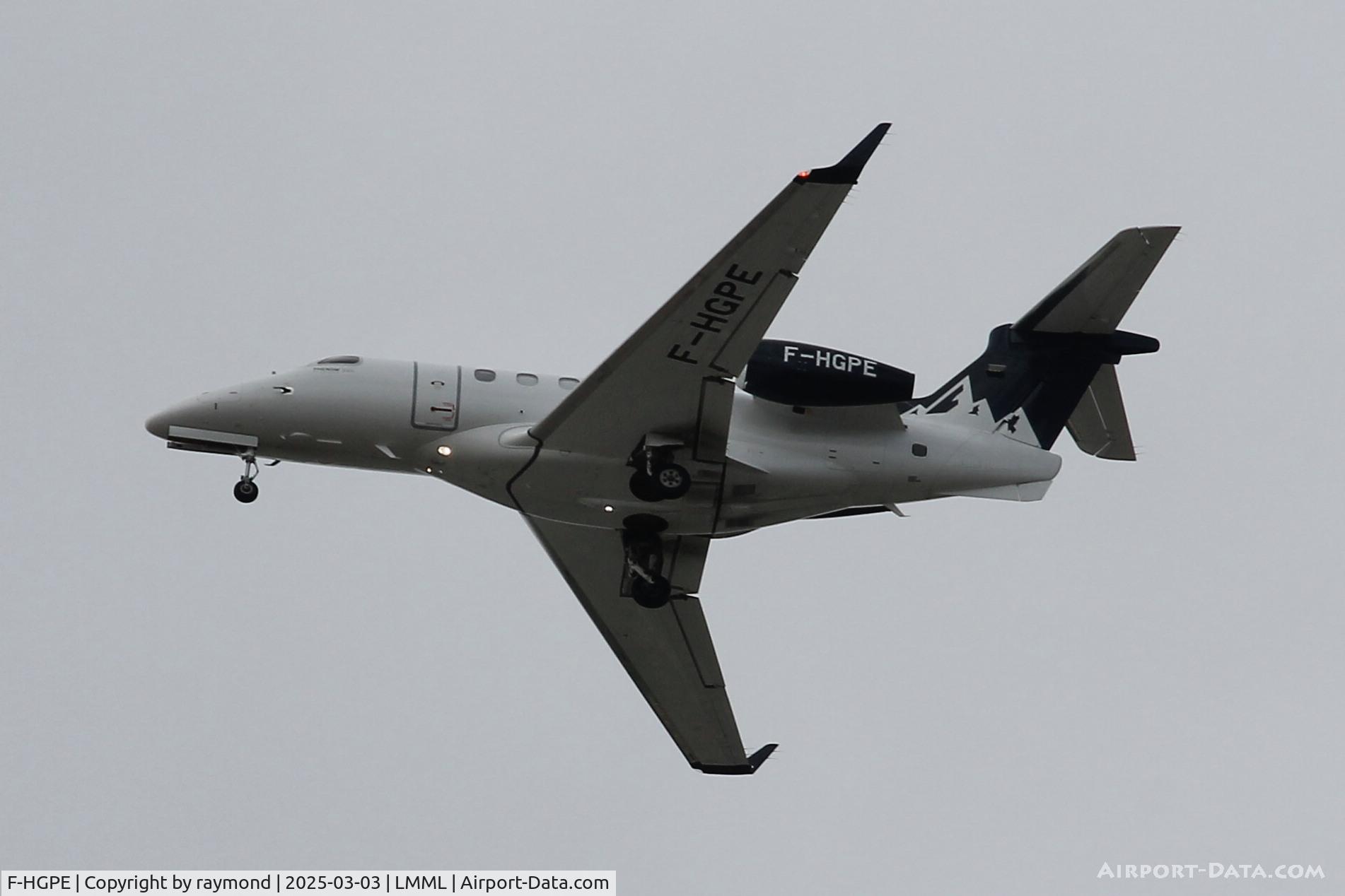 F-HGPE, Embraer EMB-505 Phenom 300 C/N 50500532, Embraer EMB-505 Phenom 300 F-HGPE Pan Europeenne Air Service.