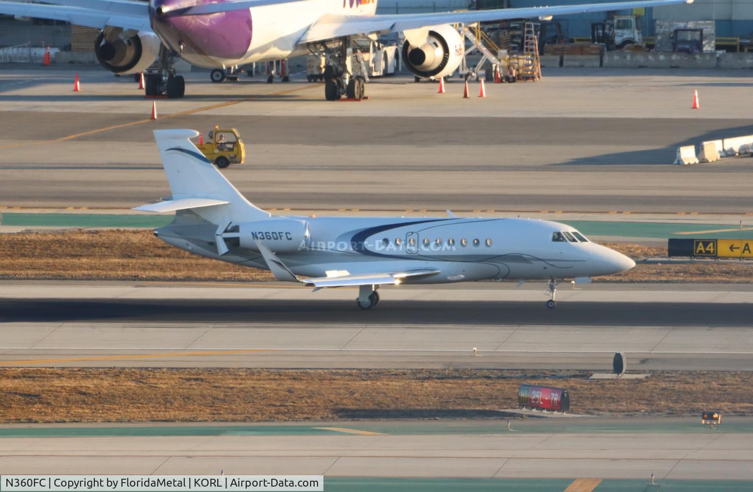 N360FC, 2005 Dassault Falcon 2000EX C/N 42, Falcon 2000 zx pbi-lax