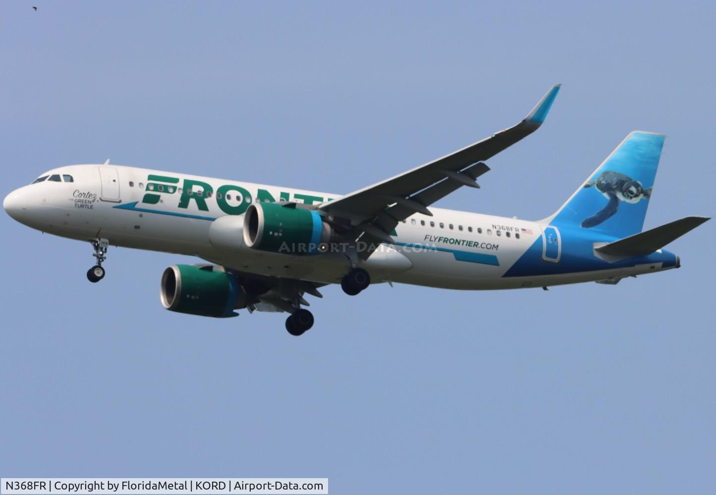 N368FR, 2020 Airbus A320-251N C/N 09549, FFT A32N Cortez zx cun, mmun-ord