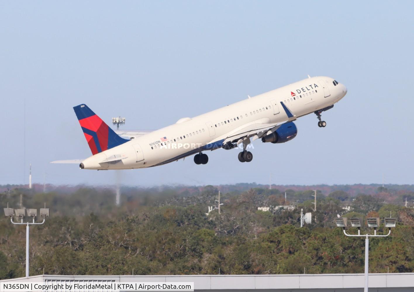 N365DN, 2018 Airbus A321-211 C/N 8536, DAL A321 zx tpa-dtw