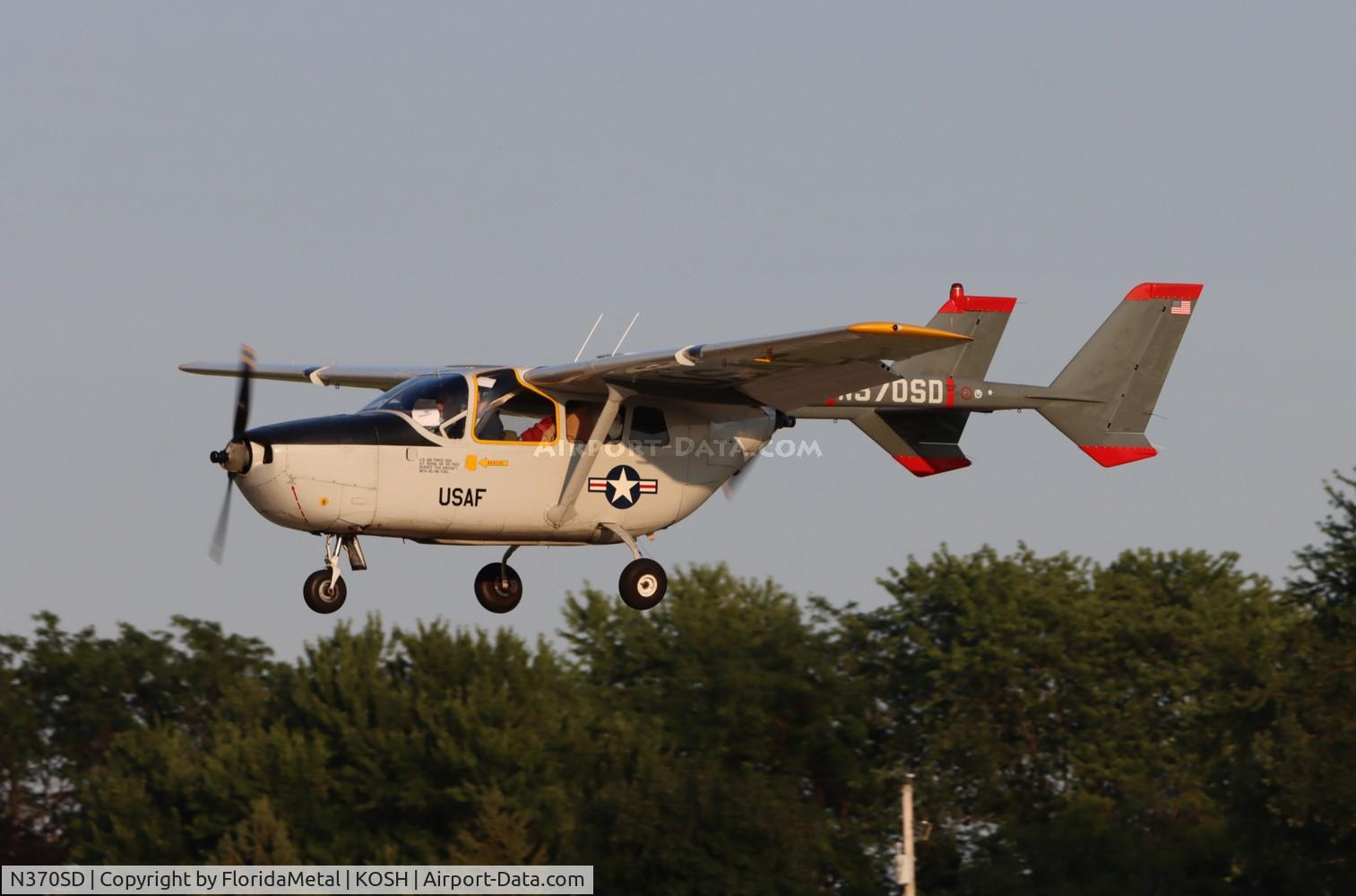 N370SD, 1969 Cessna O-2A Super Skymaster Super Skymaster C/N 337M-0457, O-2 zx