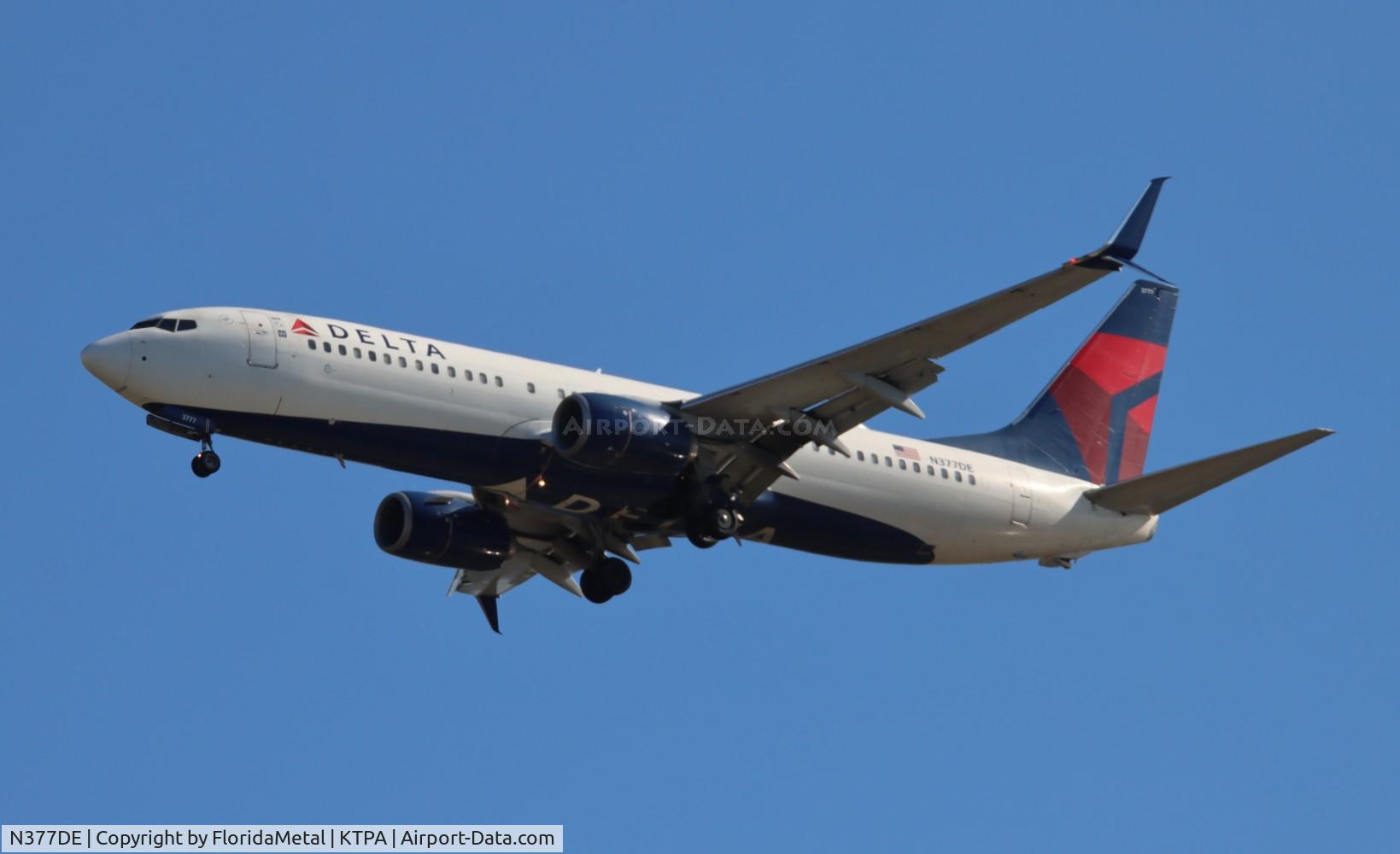 N377DE, 2013 Boeing 737-8EH C/N 39632, DAL 738 zx lga-tpa
