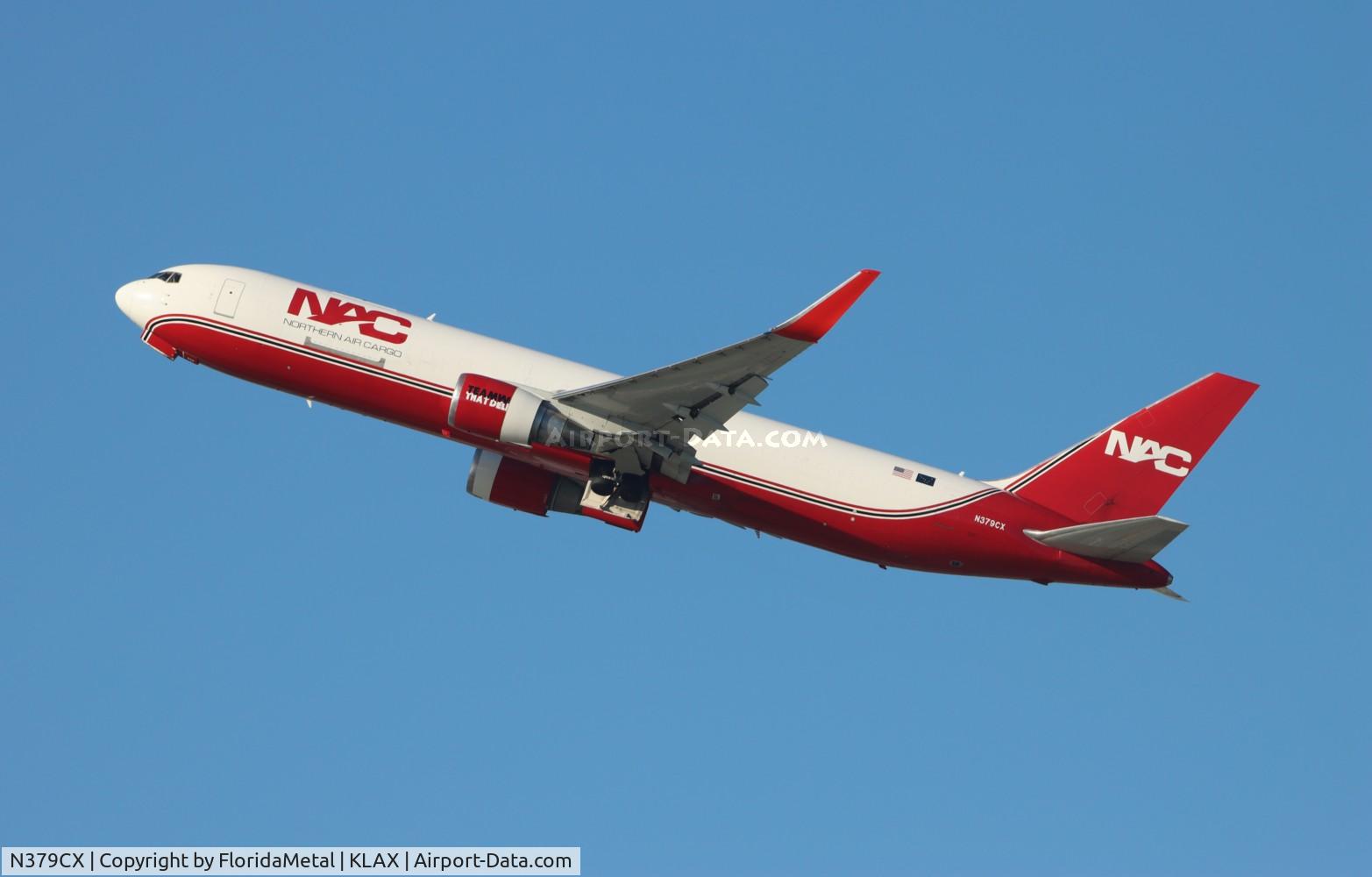 N379CX, 1992 Boeing 767-323 C/N 25199, NAC 767-300F zx lax-hnl