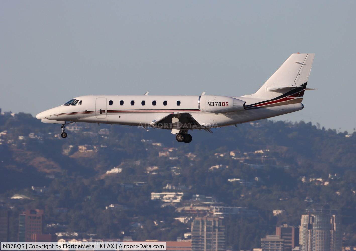 N378QS, 2006 Cessna 680 Citation Sovereign C/N 680-0103, C680 zx cos-lax