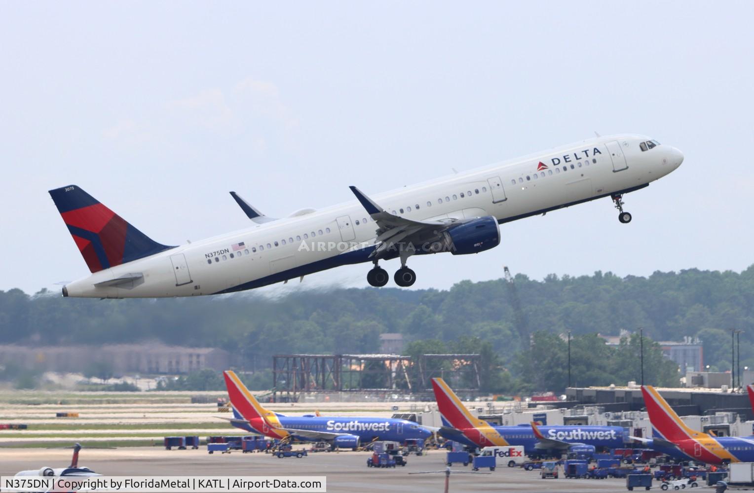 N375DN, 2019 Airbus A321-211 C/N 8812, DAL A321 zx atl-phx