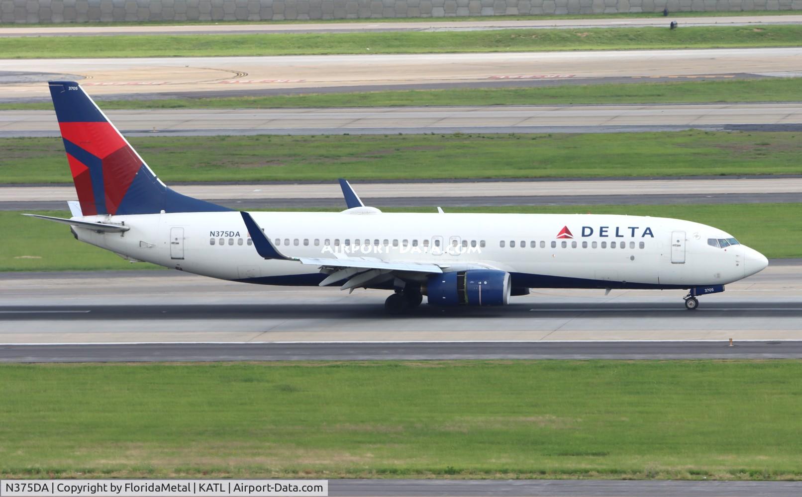N375DA, 1998 Boeing 737-832 C/N 29623, DAL 738 zx sdf-atl