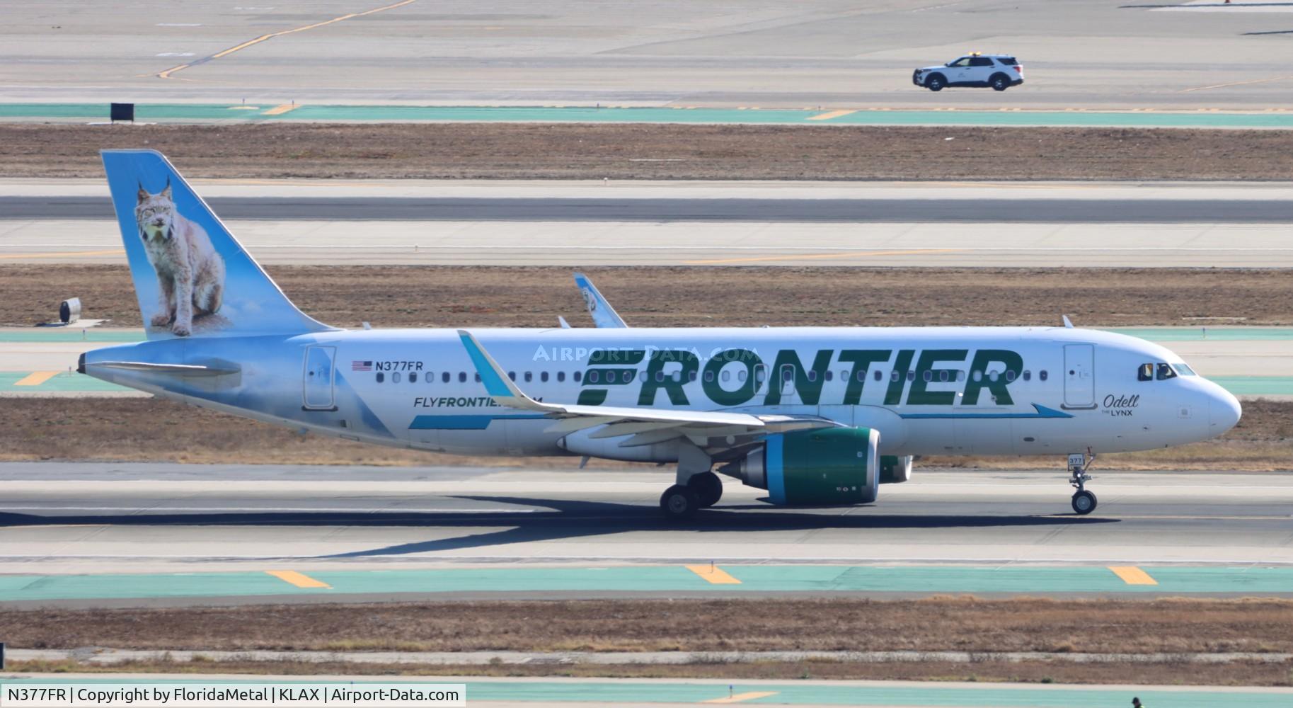 N377FR, 2021 Airbus A320-251N C/N 10384, FFT A32N Odell zx lax-phx
