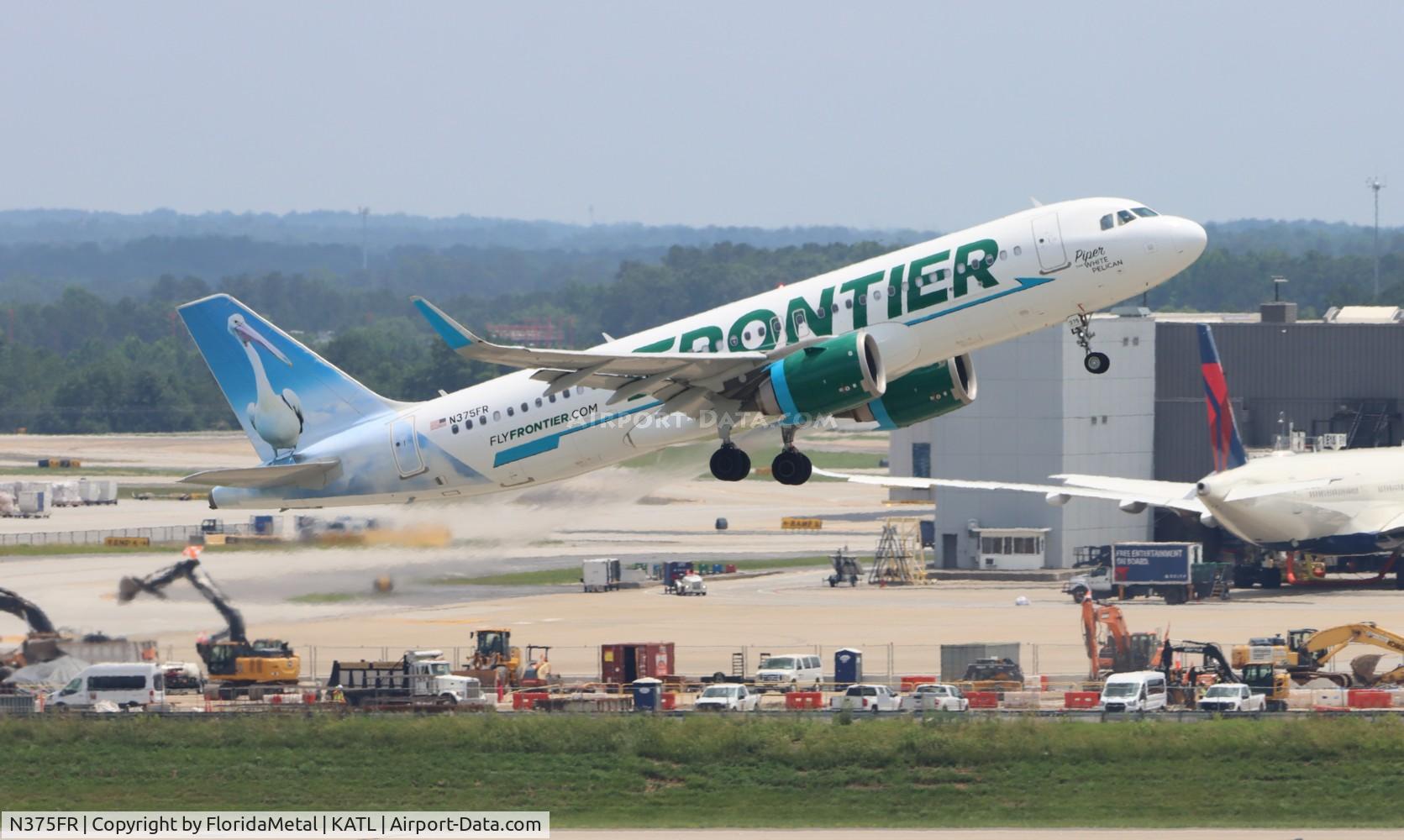 N375FR, 2020 Airbus A320-251N C/N 10298, FFT A32N Piper zx atl-mdw
