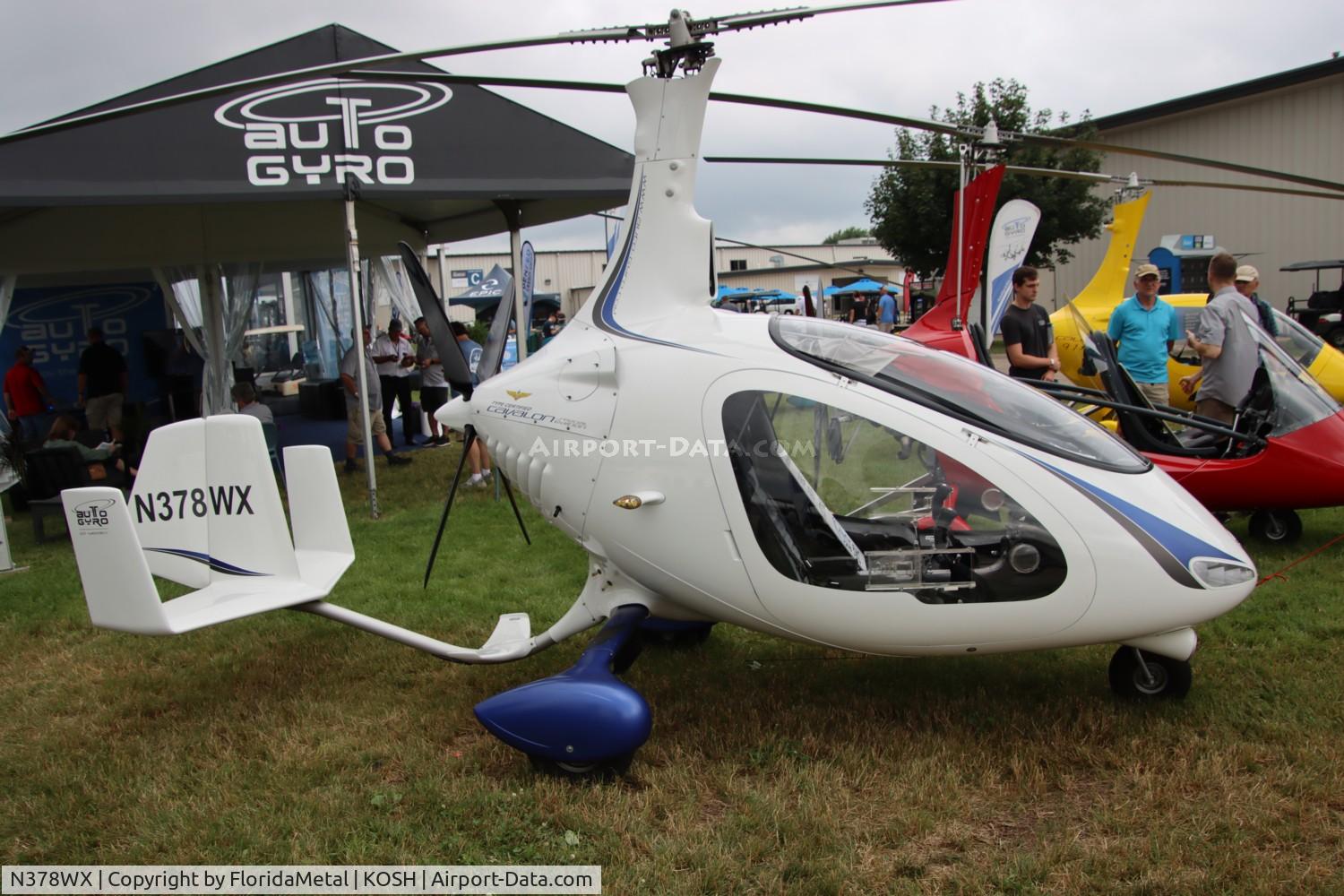 N378WX, 2019 RotorSport UK Cavalon C/N RSUK-V00373, gyro Cavalon zx 
