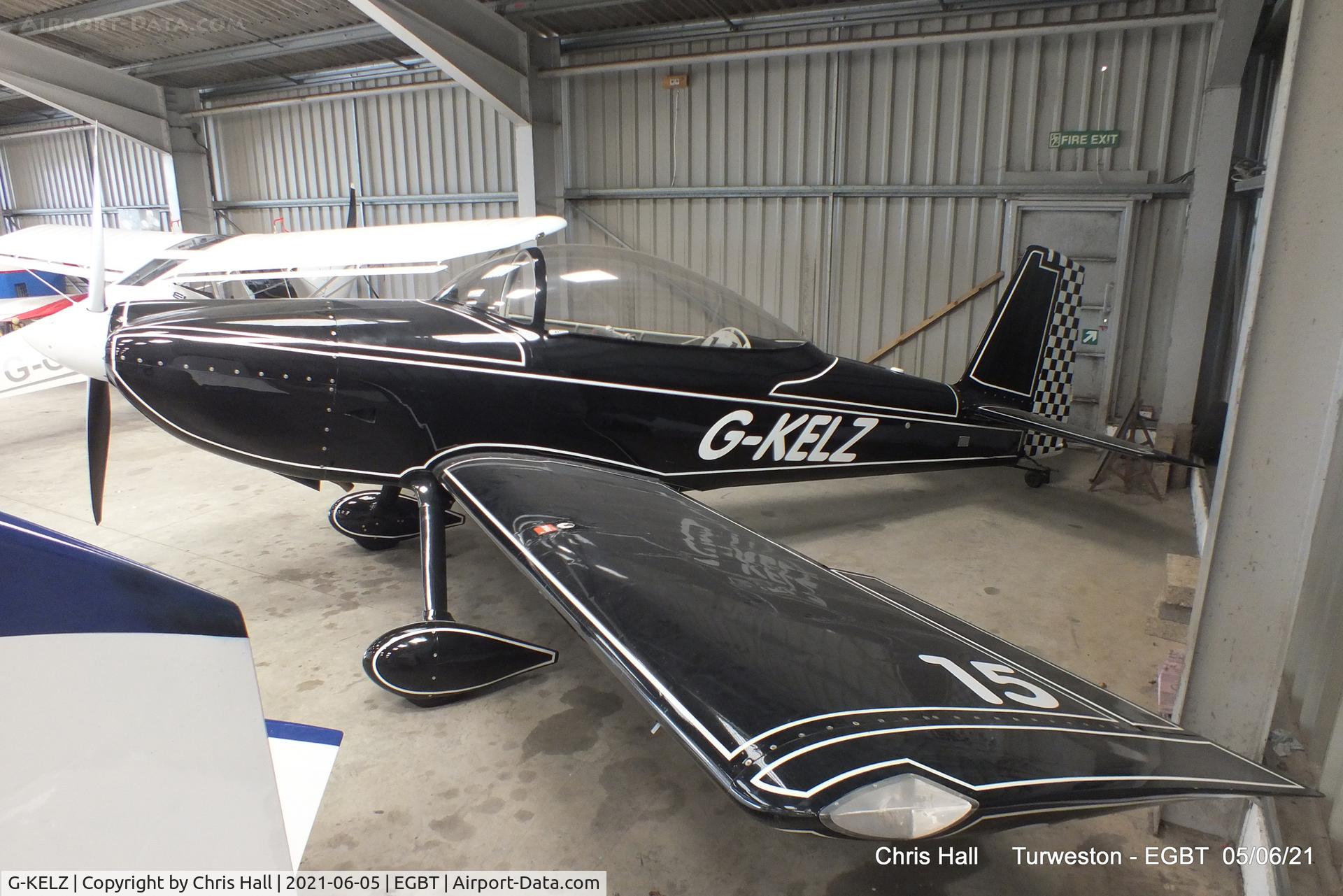G-KELZ, 2003 Vans RV-8 C/N PFA 303-13665, Turweston