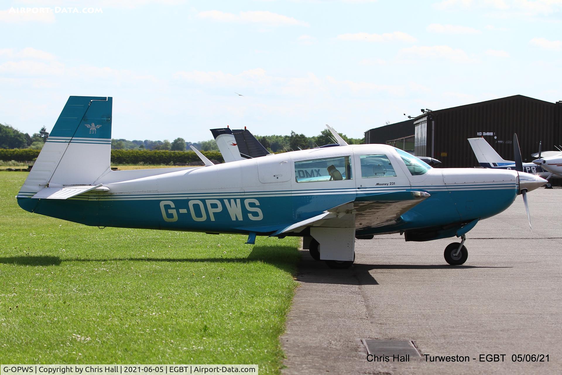 G-OPWS, 1982 Mooney M20K C/N 25-0663, Turweston