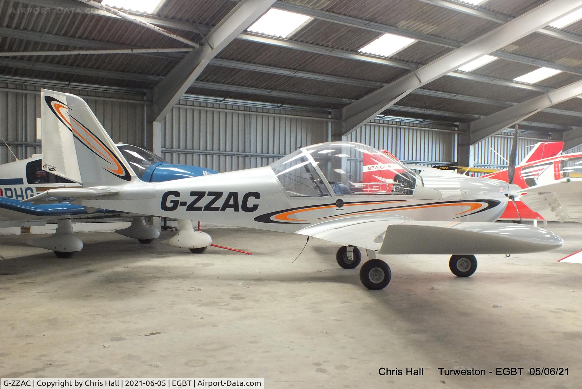 G-ZZAC, 2007 Aerotechnik EV-97 Eurostar C/N PFA 315-14642, Turweston