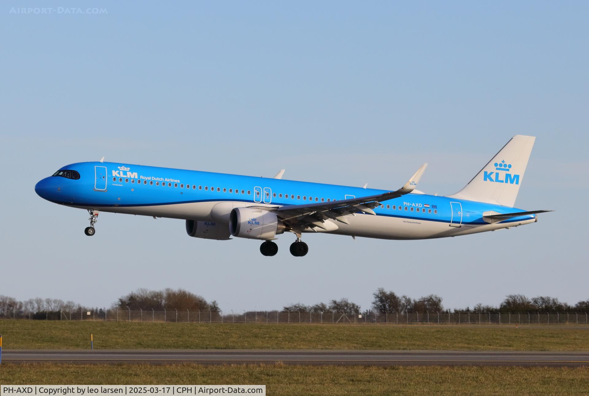 PH-AXD, 2024 Airbus A321-252NX C/N 12254, Copenhagen 17.3.2025