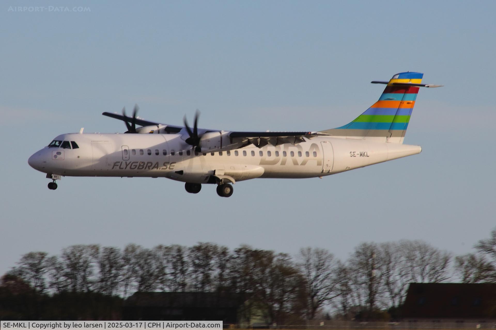 SE-MKL, 2019 ATR 72-600 C/N 1574, Copenhagen 17.3.2025