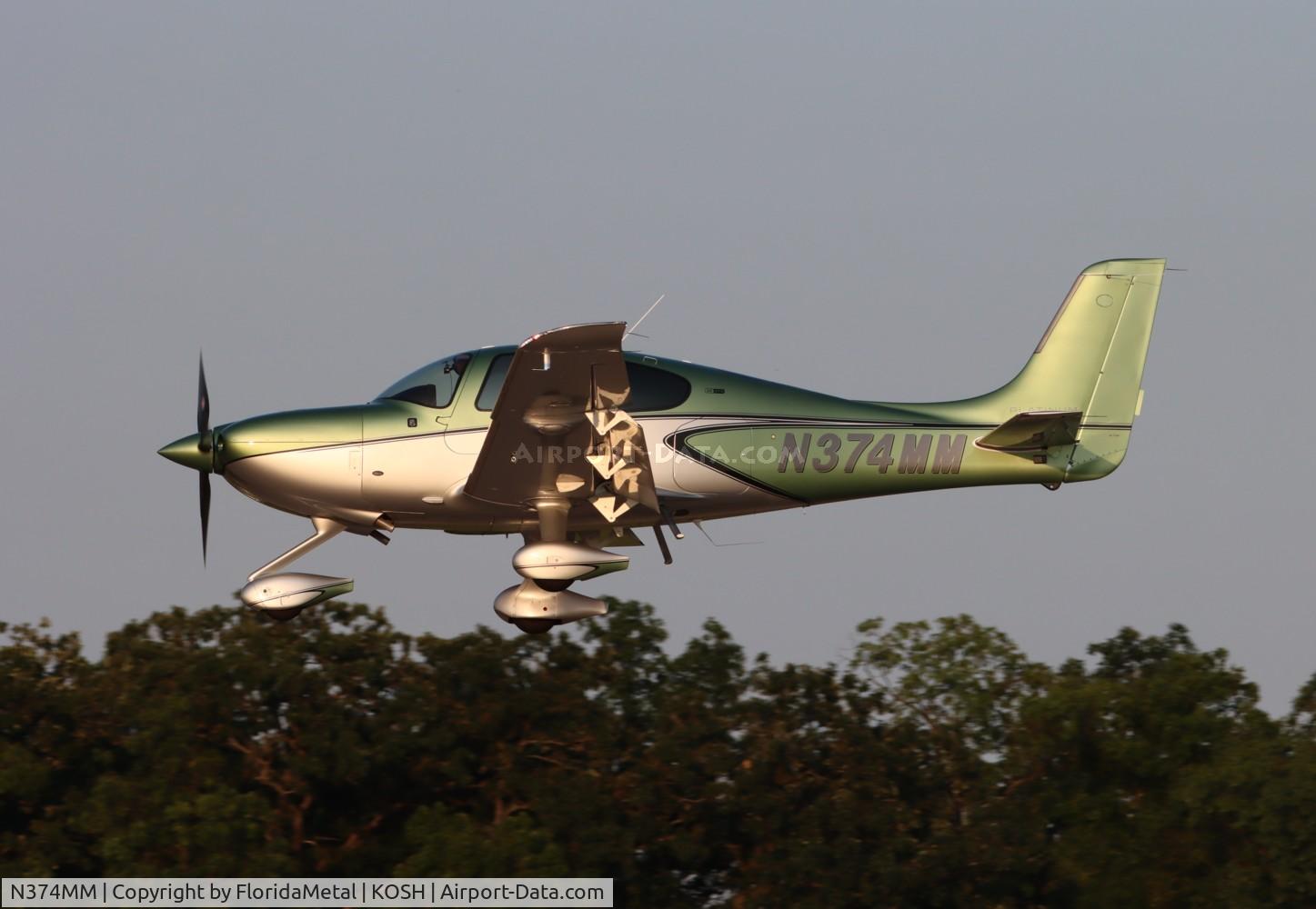 N374MM, 2021 Cirrus SR22 C/N 5043, SR22 zx