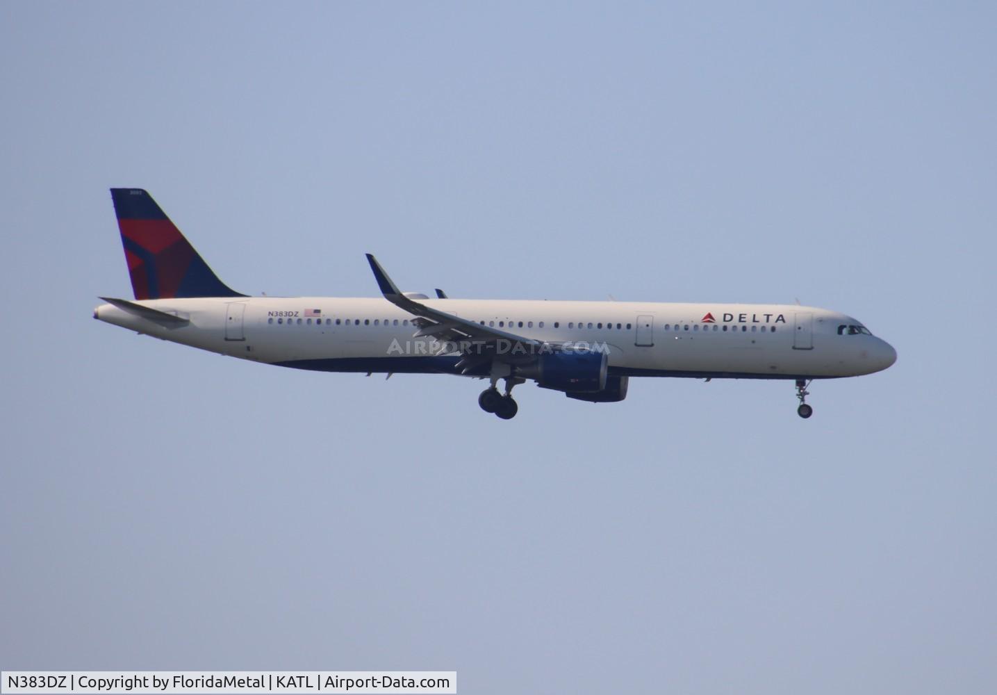 N383DZ, 2019 Airbus A321-211 C/N 8916, DAL A321 zx sat-atl