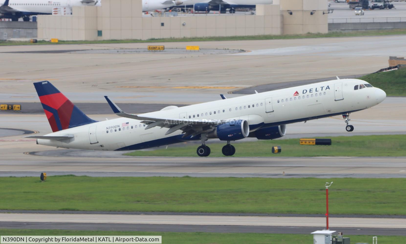 N390DN, 2019 Airbus A321-211 C/N 9066, DAL A321 zx atl-den