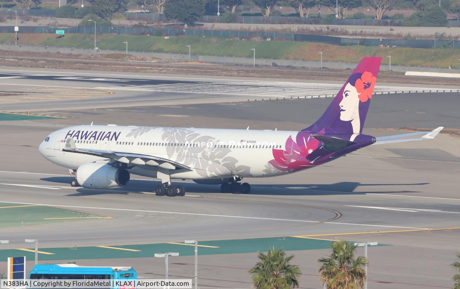 N383HA, 2011 Airbus A330-243 C/N 1217, HAL A332 zx lax-hnl