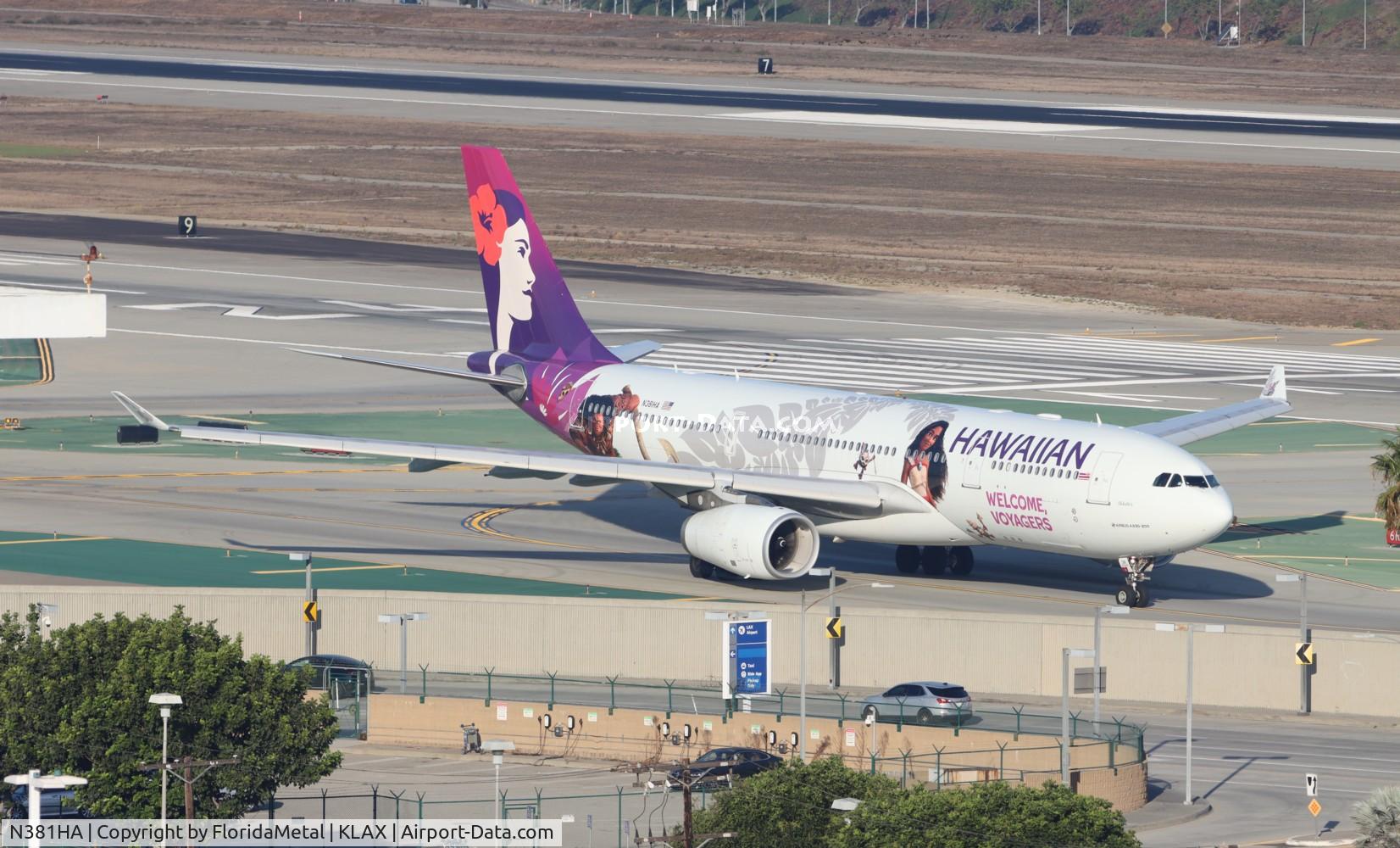 N381HA, 2010 Airbus A330-243 C/N 1114, HAL A332 zx lax-ogg