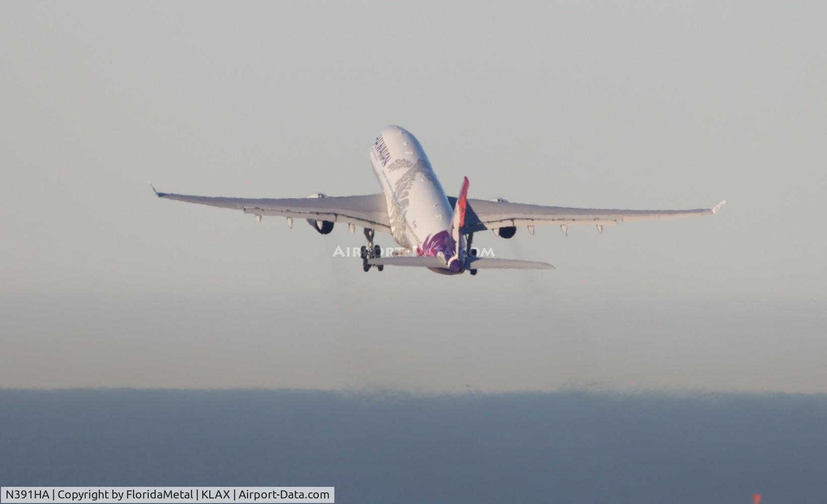 N391HA, 2013 Airbus A330-243 C/N 1399, HAL A332 zx lax-hnl