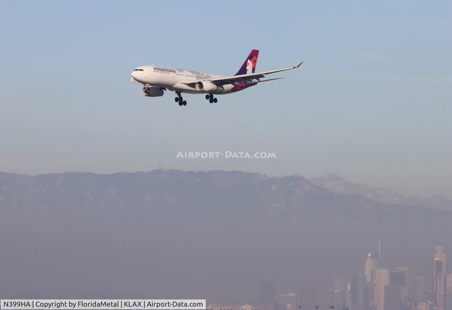 N399HA, 2013 Airbus A330-243 C/N 1496, HAL A332 zx hnl-lax