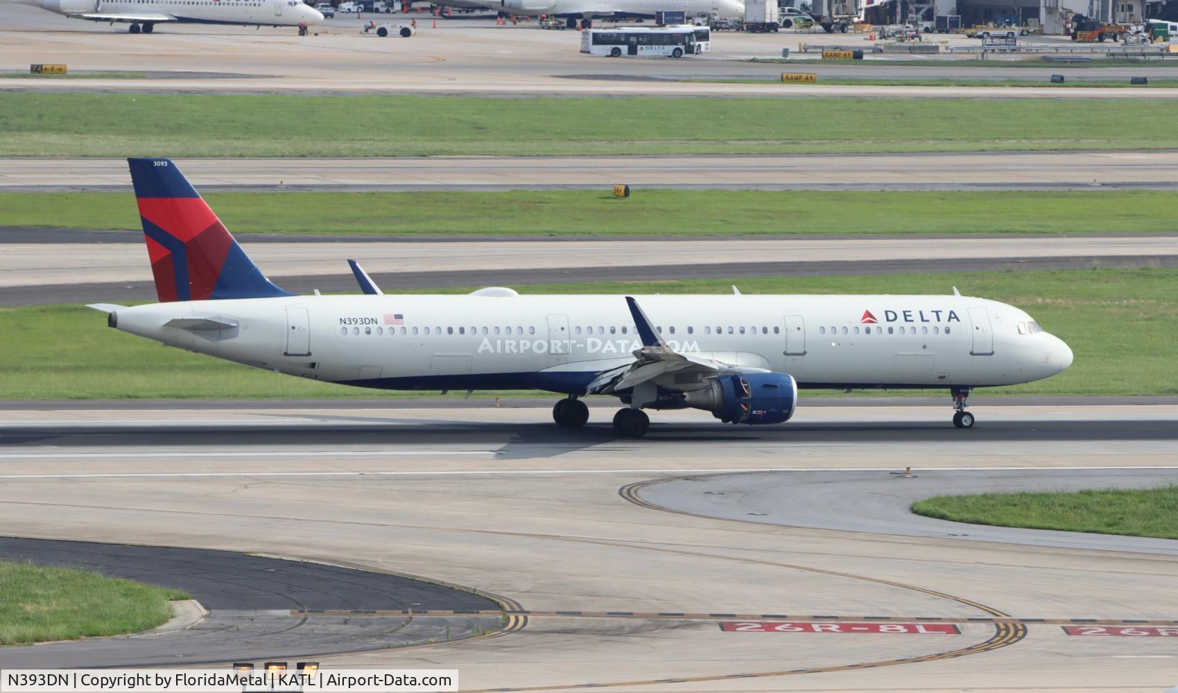 N393DN, 2019 Airbus A321-211 C/N 9067, DAL A321 zx bos-atl