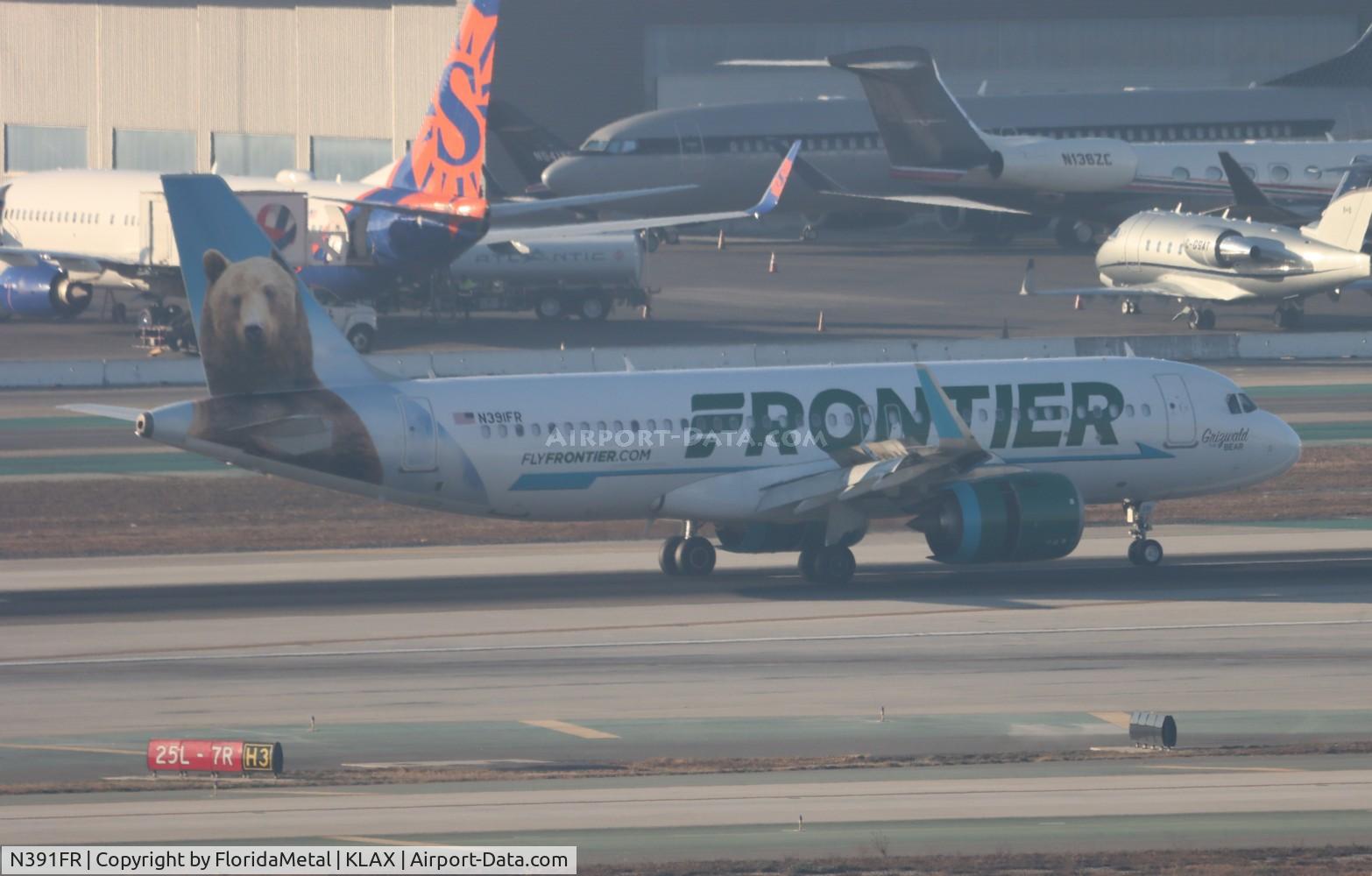N391FR, 2022 Airbus A320-251N C/N 10838, FFT A32N Griswold zx phx-lax