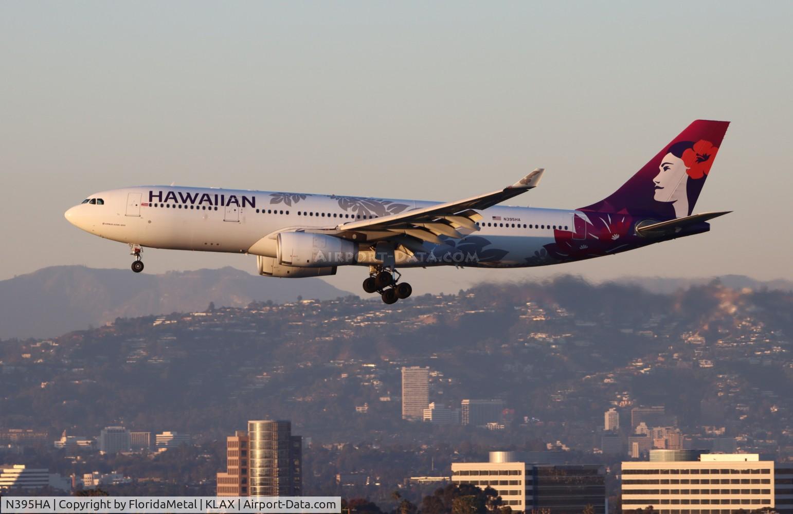 N395HA, 2013 Airbus A330-243 C/N 1469, HAL A332 zx hnl-lax